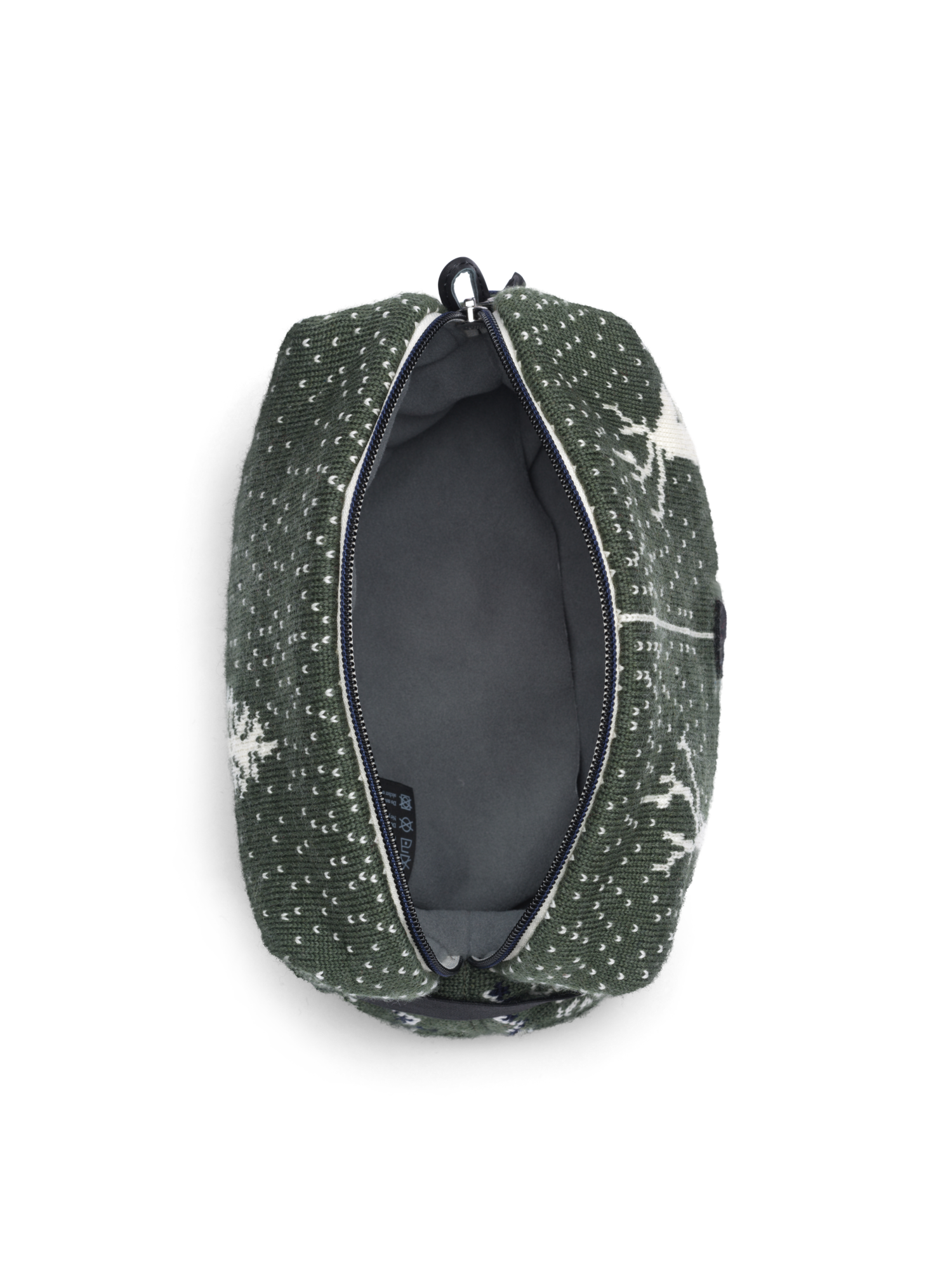 Toalettmappe – medium Grønn