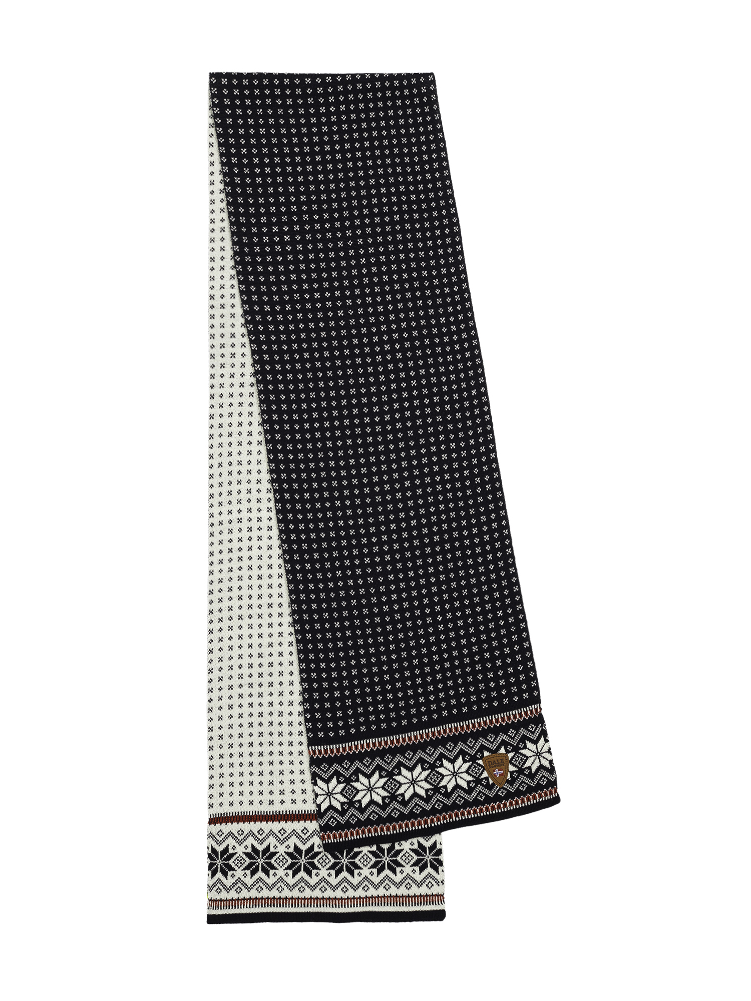 Garmisch ullskjerf - merino Navy