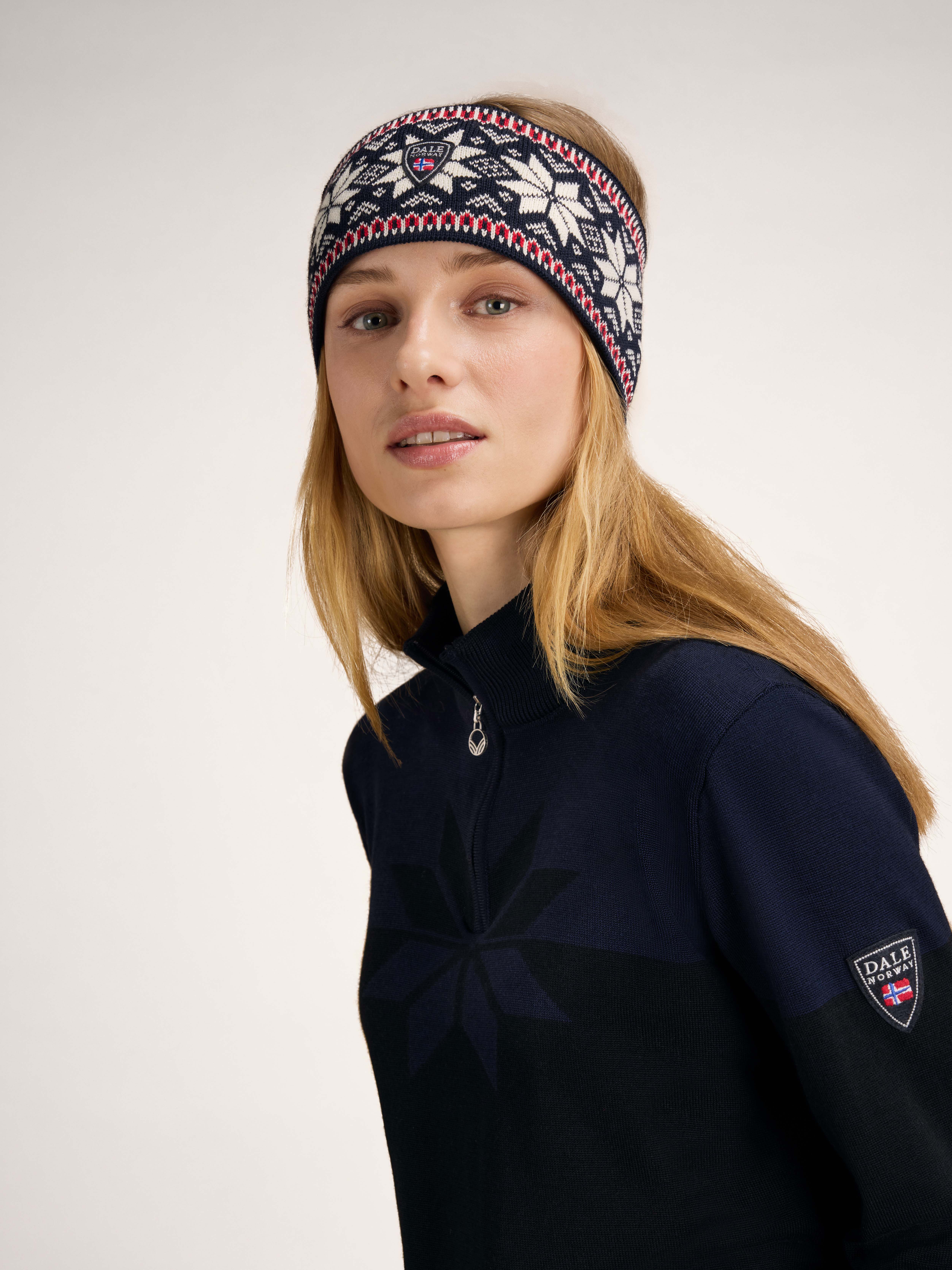 Garmisch pannebånd - merino  Navy