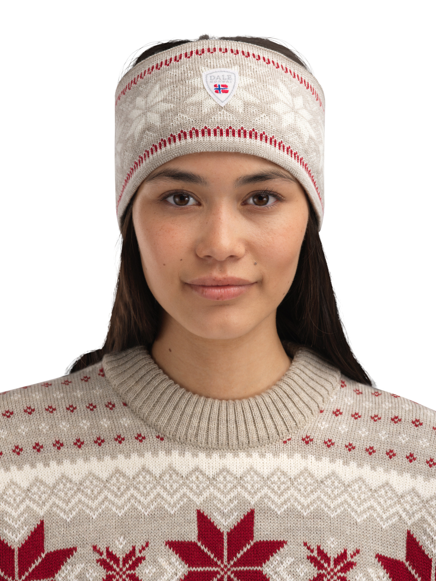 Garmisch pannebånd - merino  Beige