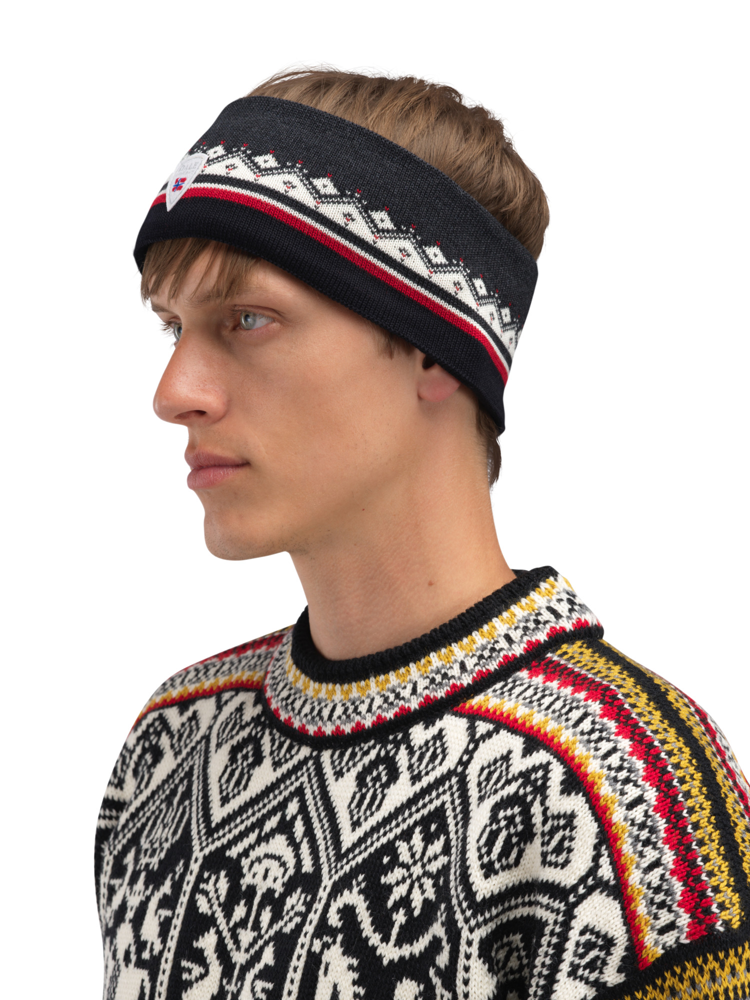 Moritz pannebånd - merino Grå