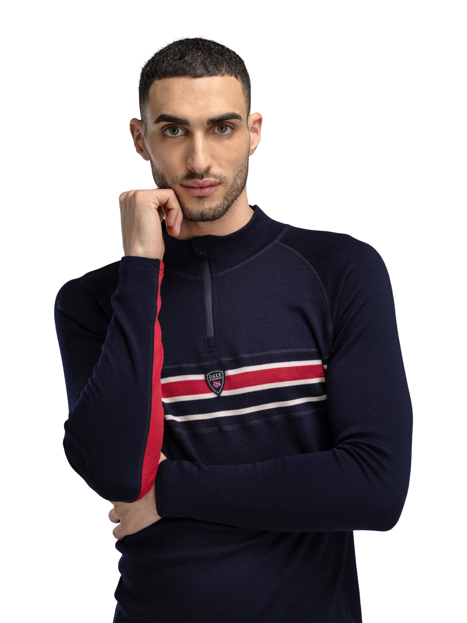 Aksla Baselayer Half zip Navy