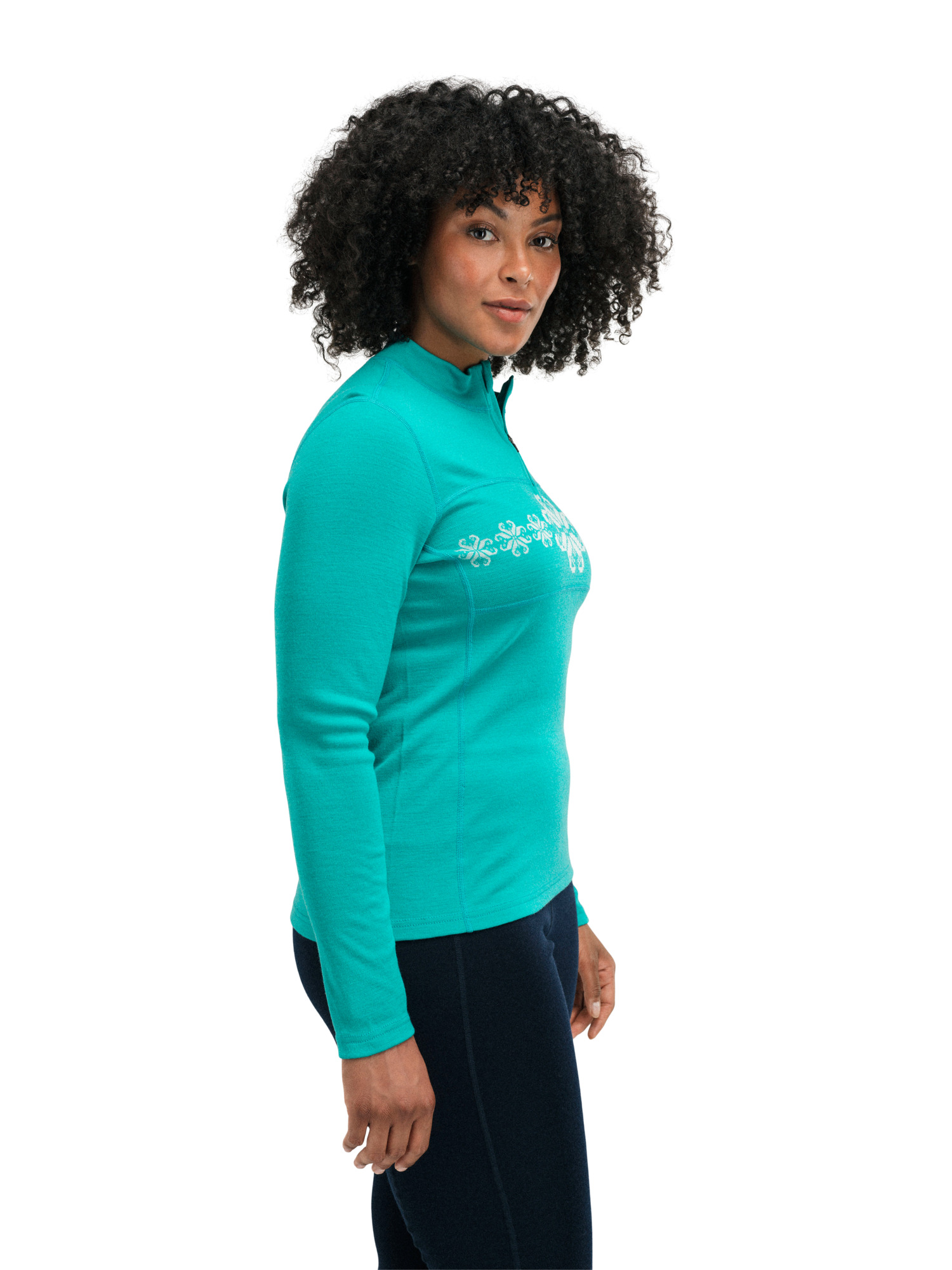 Falkeberg Baselayer Half Zip Turkis