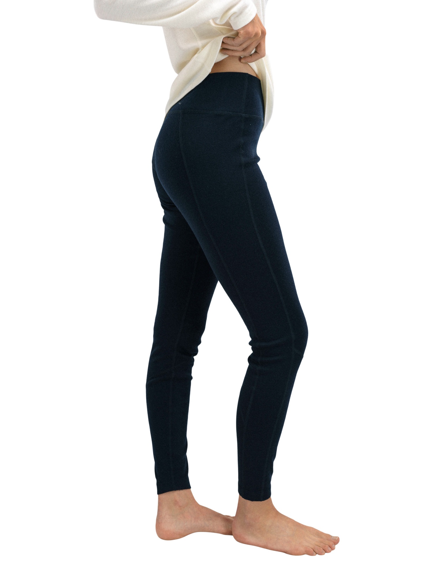 Aksla Baselayer ulltights Navy