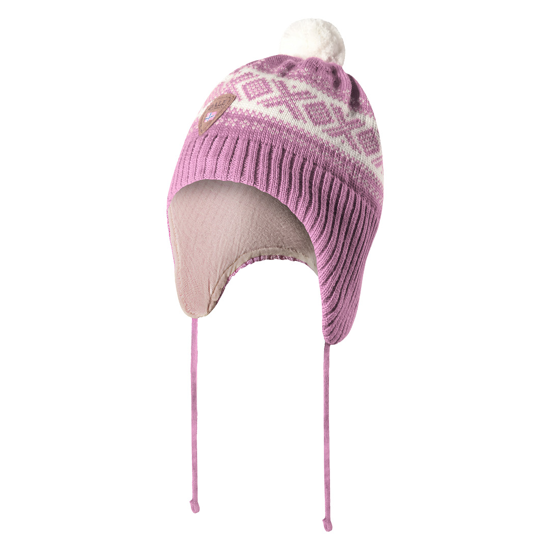 Cortina lue barn 2-4 år merino Rosa