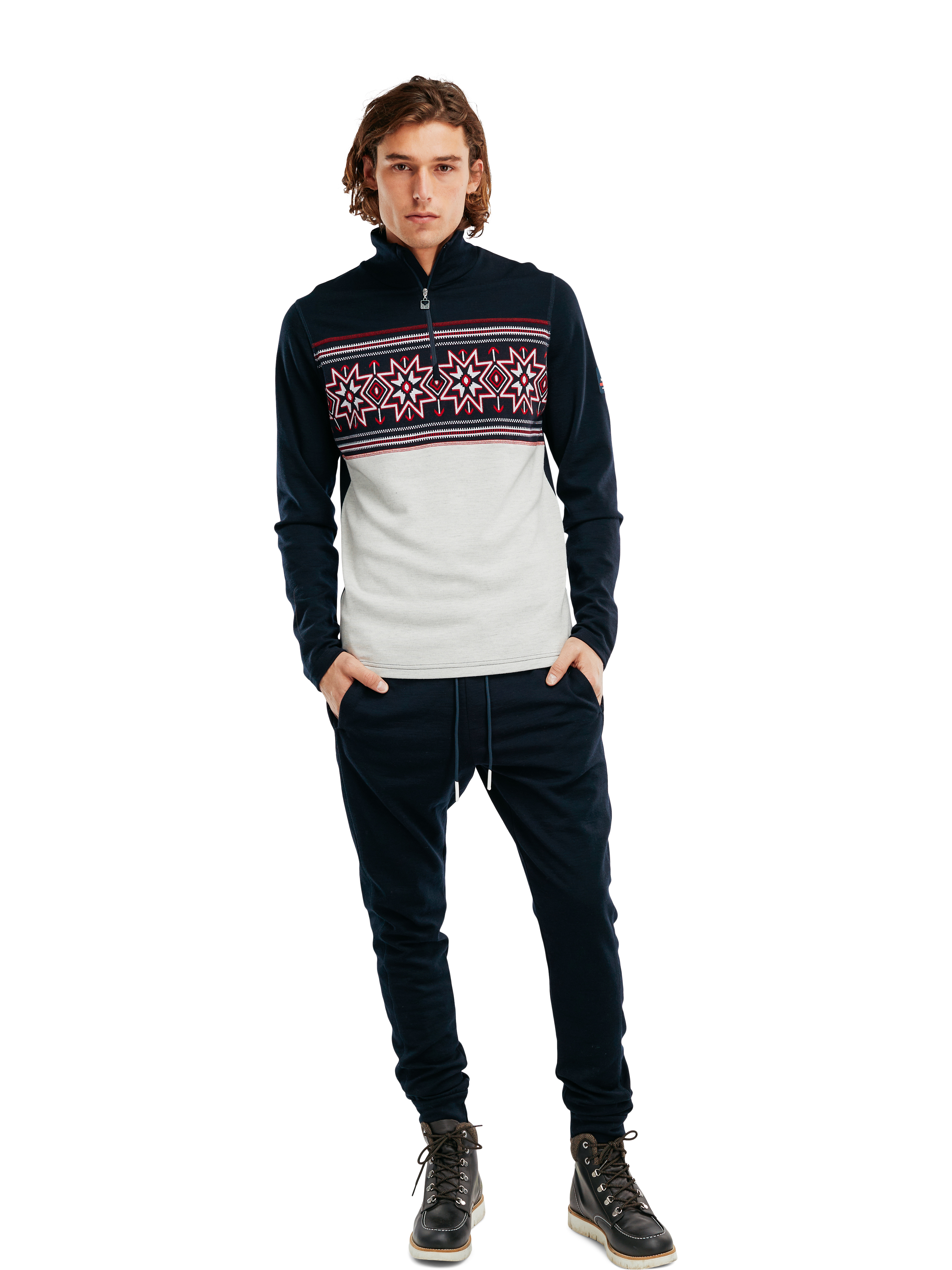 Tindefjell ullbukse - merino ull Navy