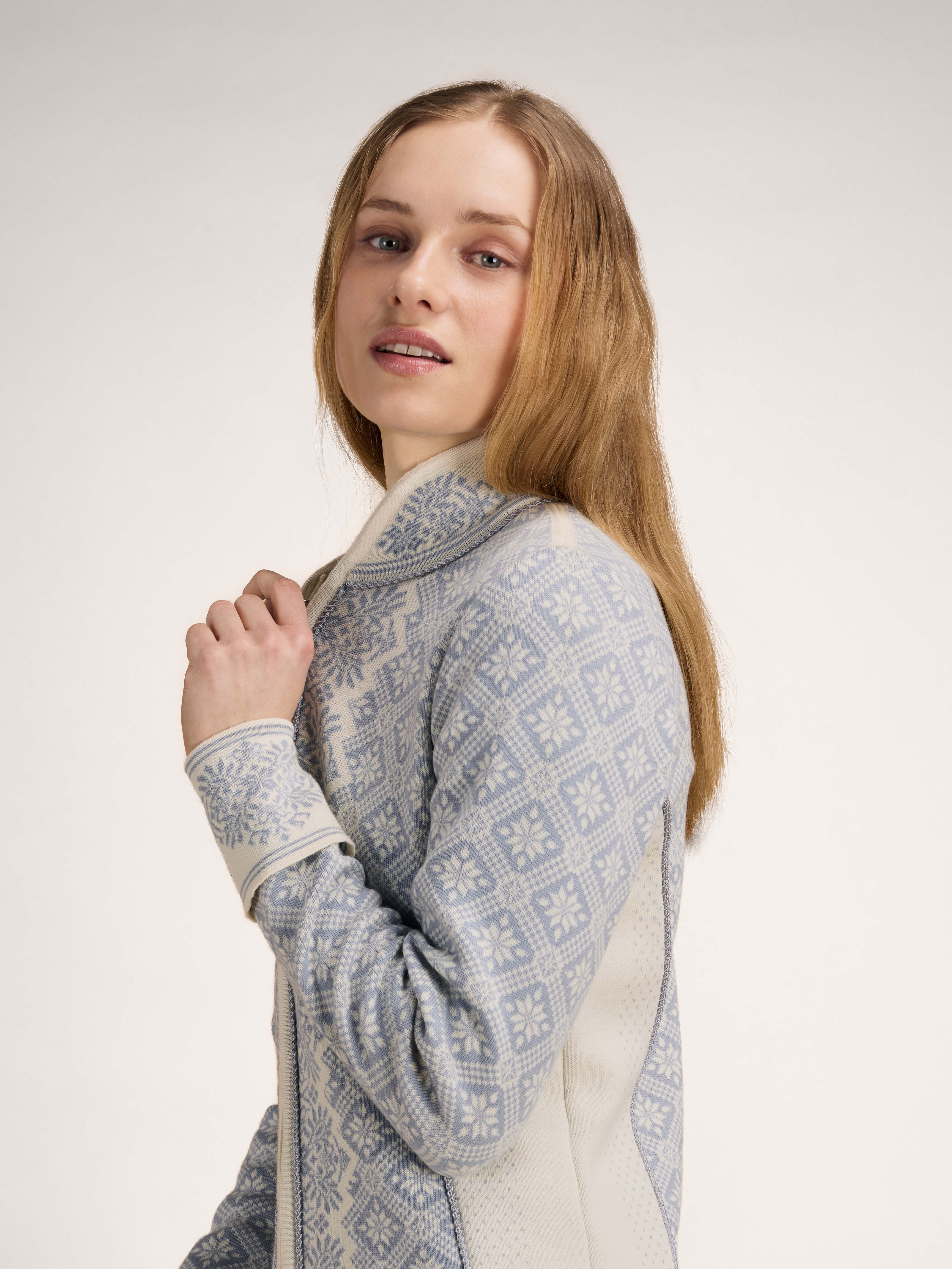Christiania ulljakke - merino Offwhite