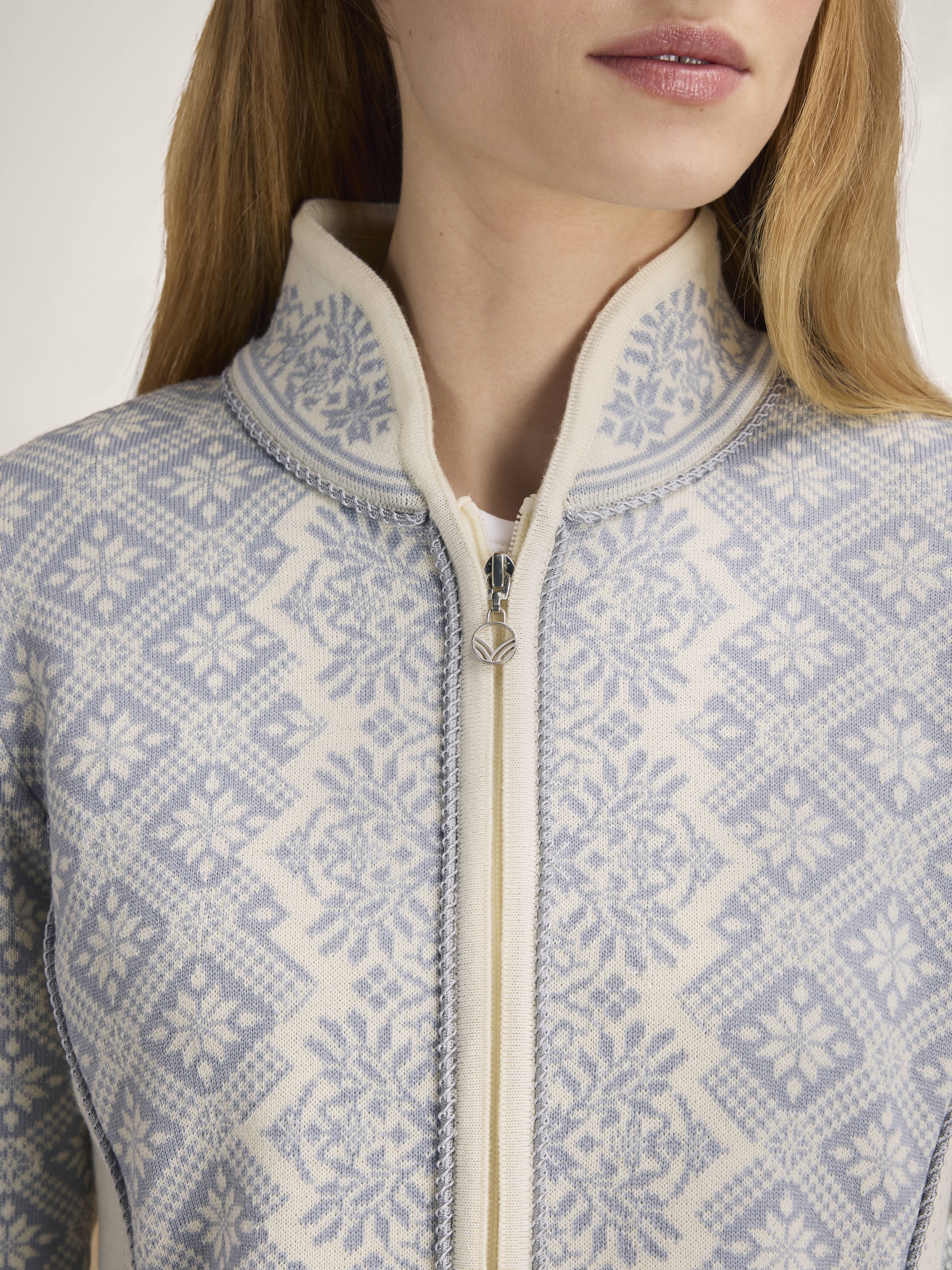 Christiania ulljakke - merino Offwhite