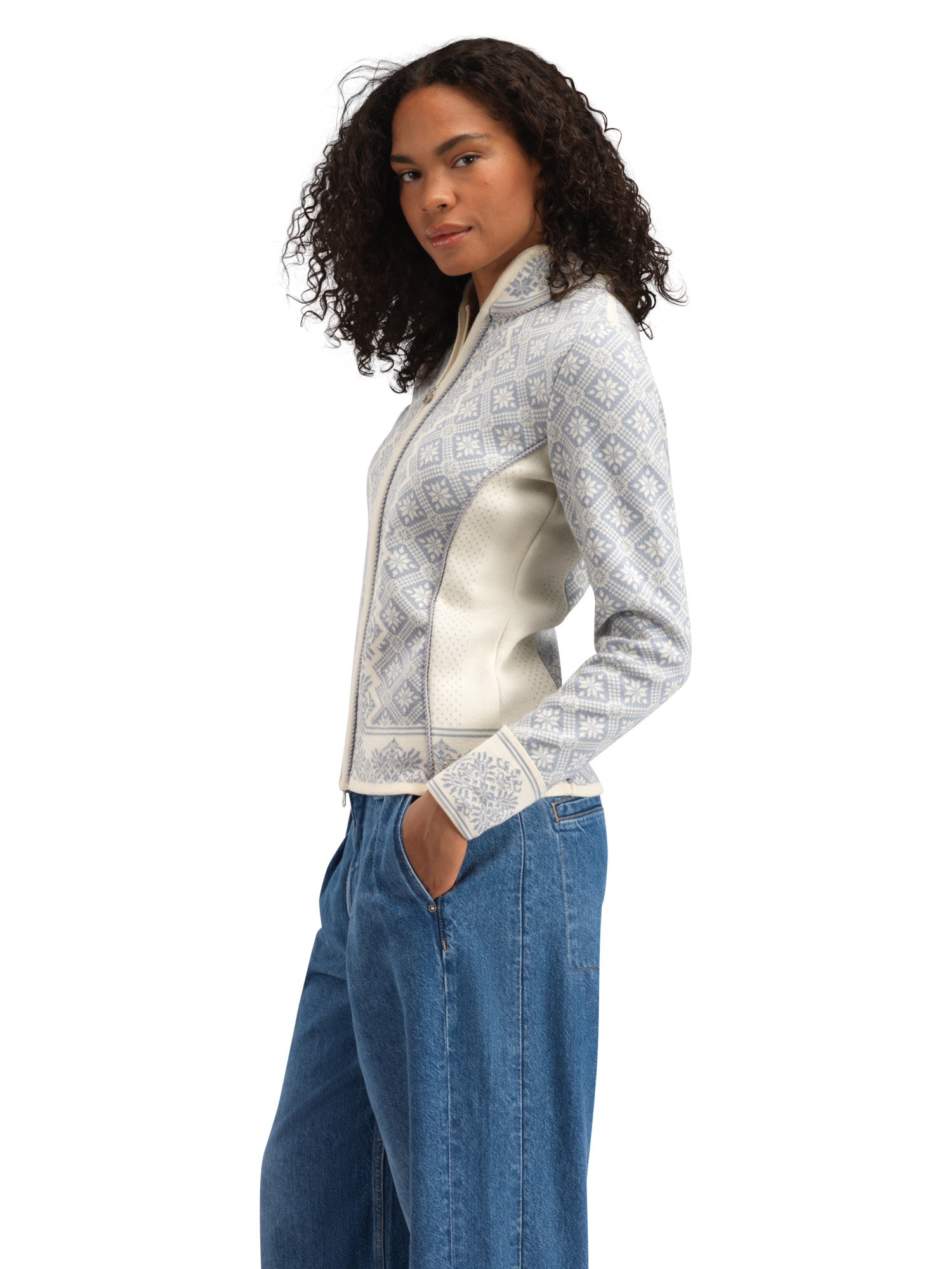 Christiania ulljakke - merino Offwhite