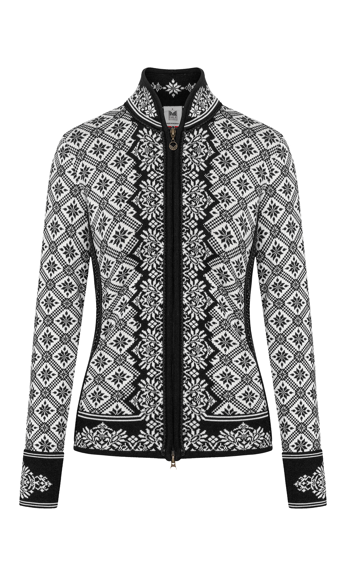 Christiania ulljakke - merino Sort