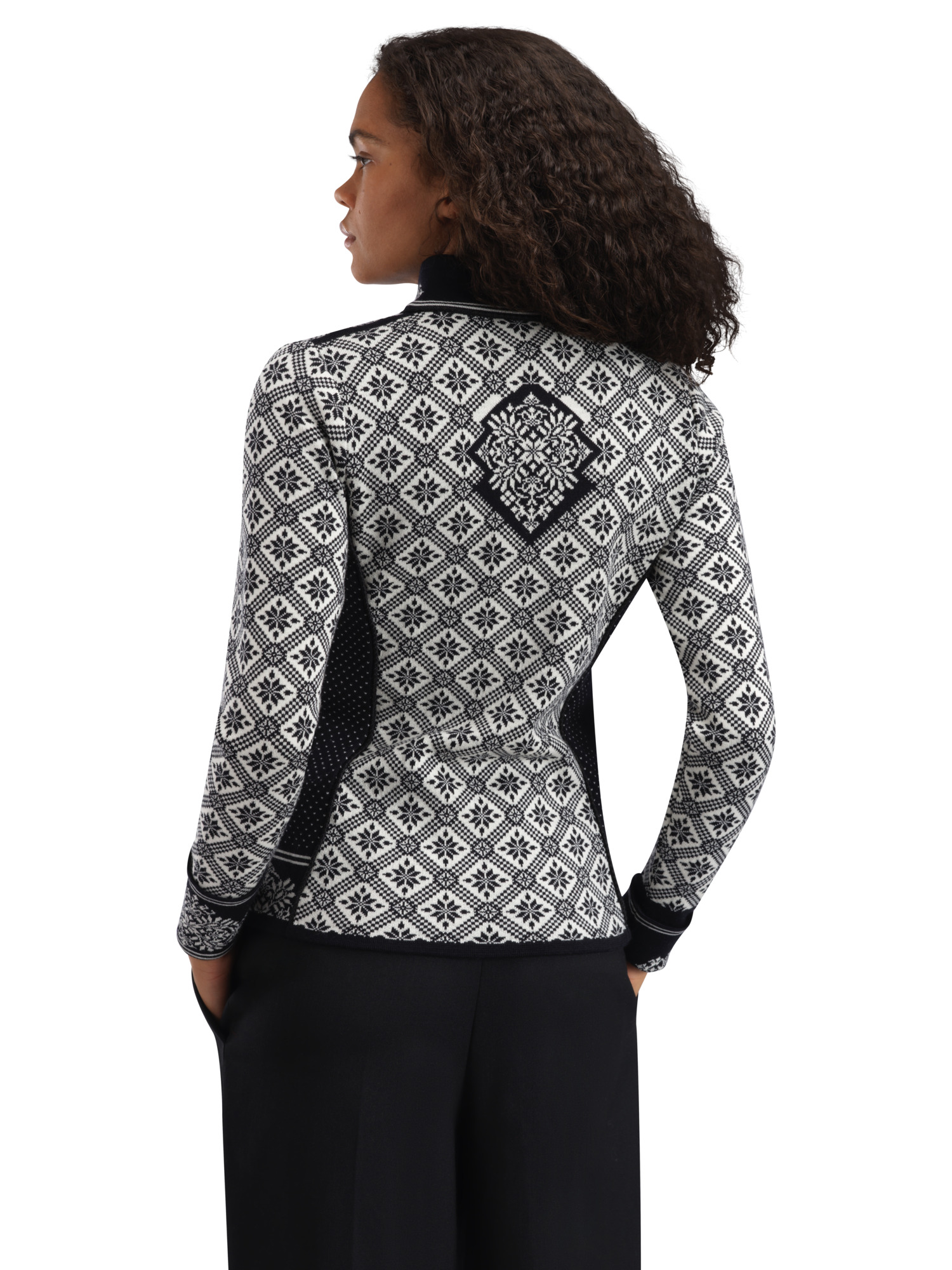 Christiania ulljakke - merino Sort