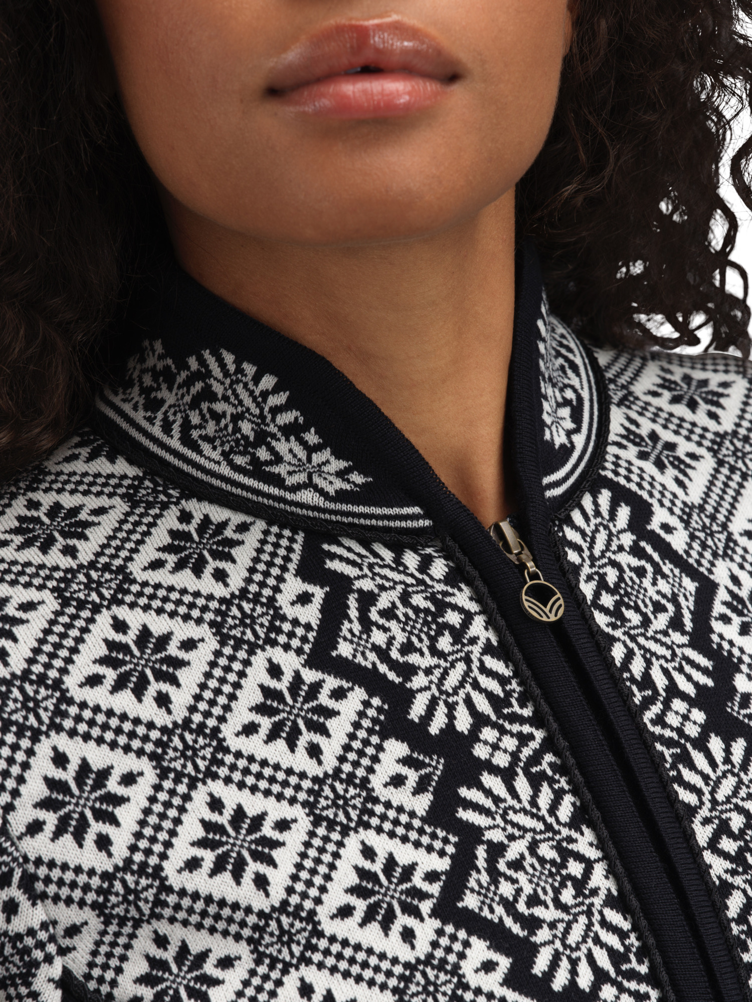 Christiania ulljakke - merino Sort