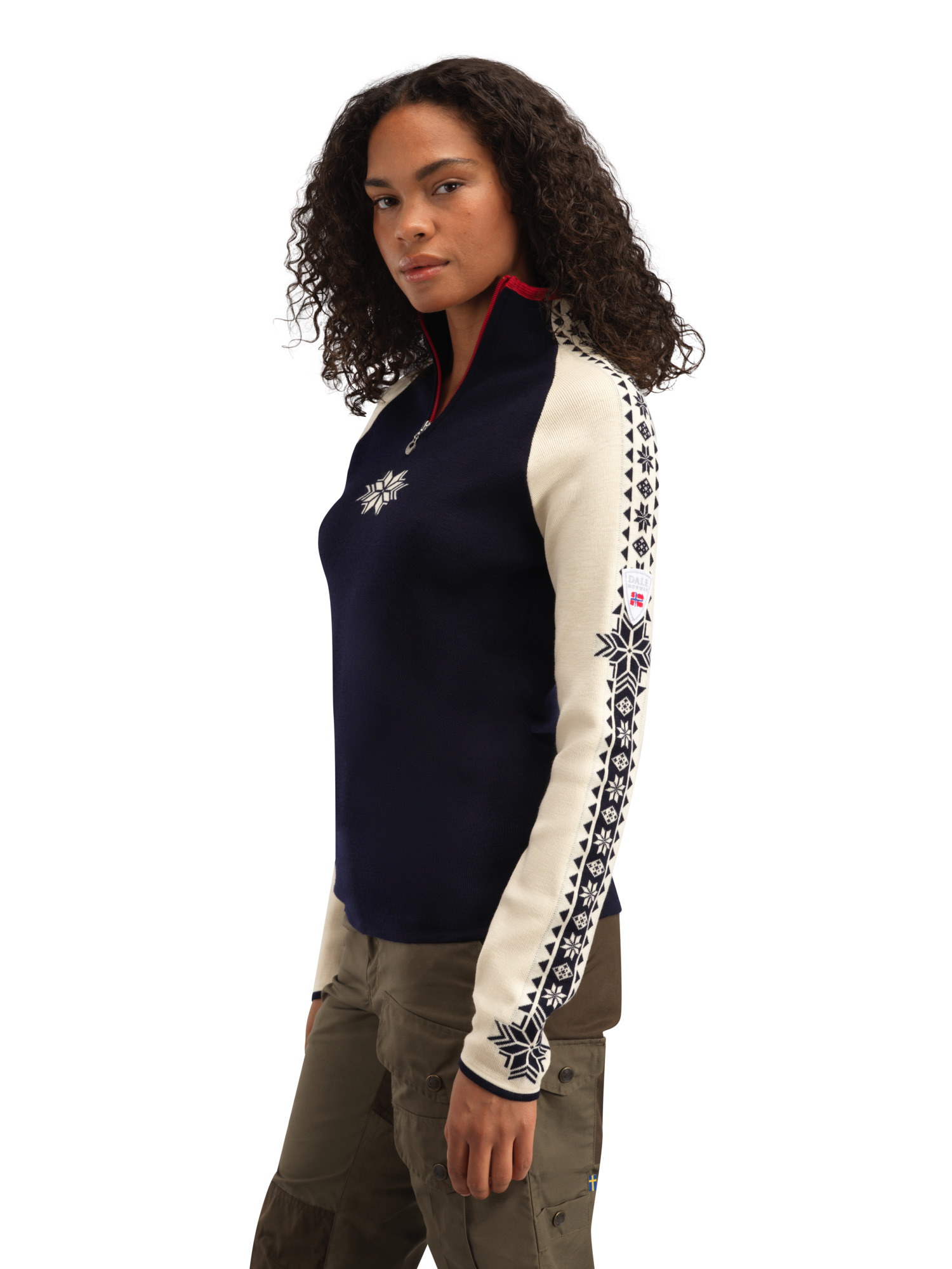 Geilo ullgenser - merino Navy