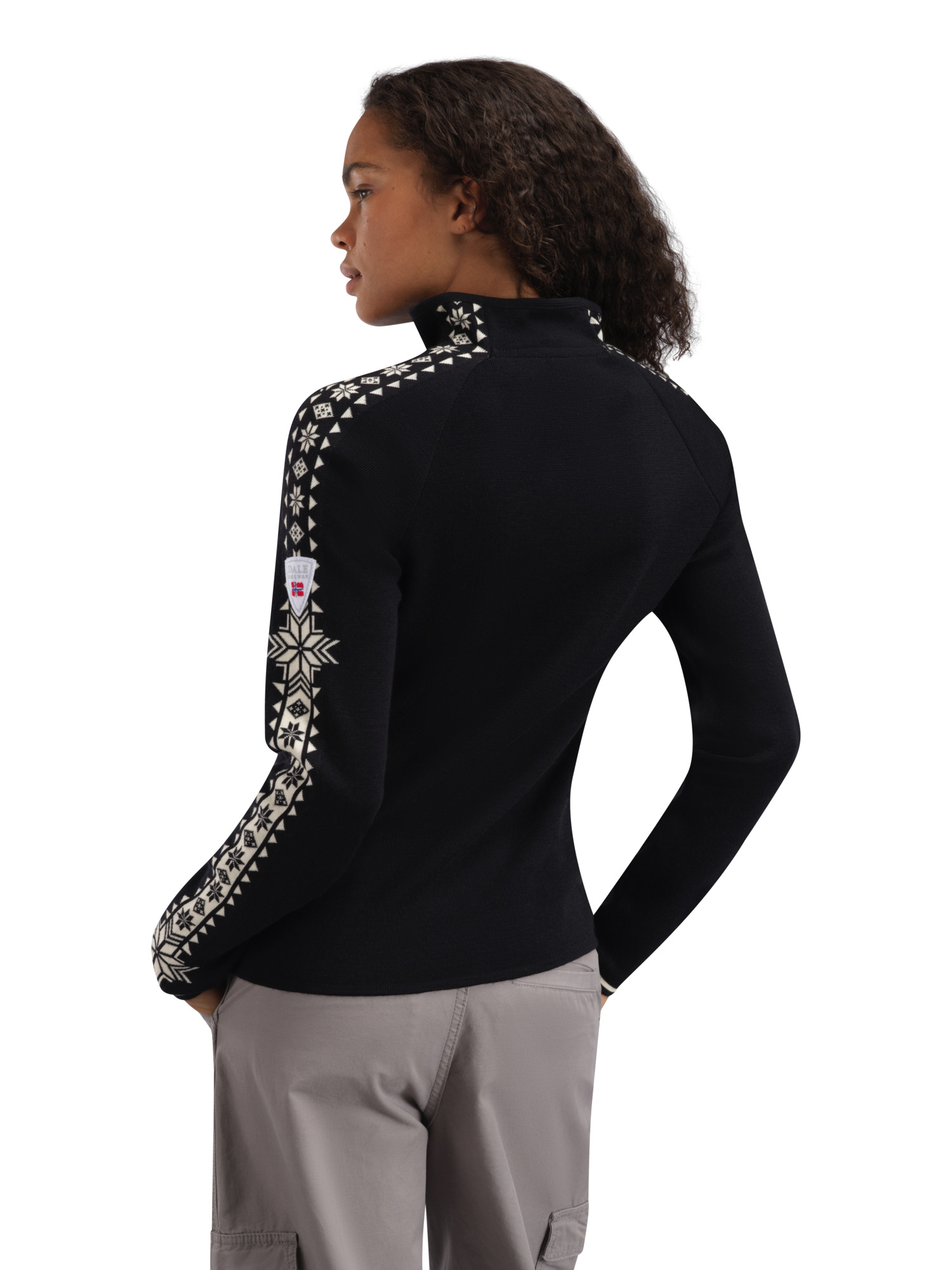 Geilo ullgenser - merino Sort