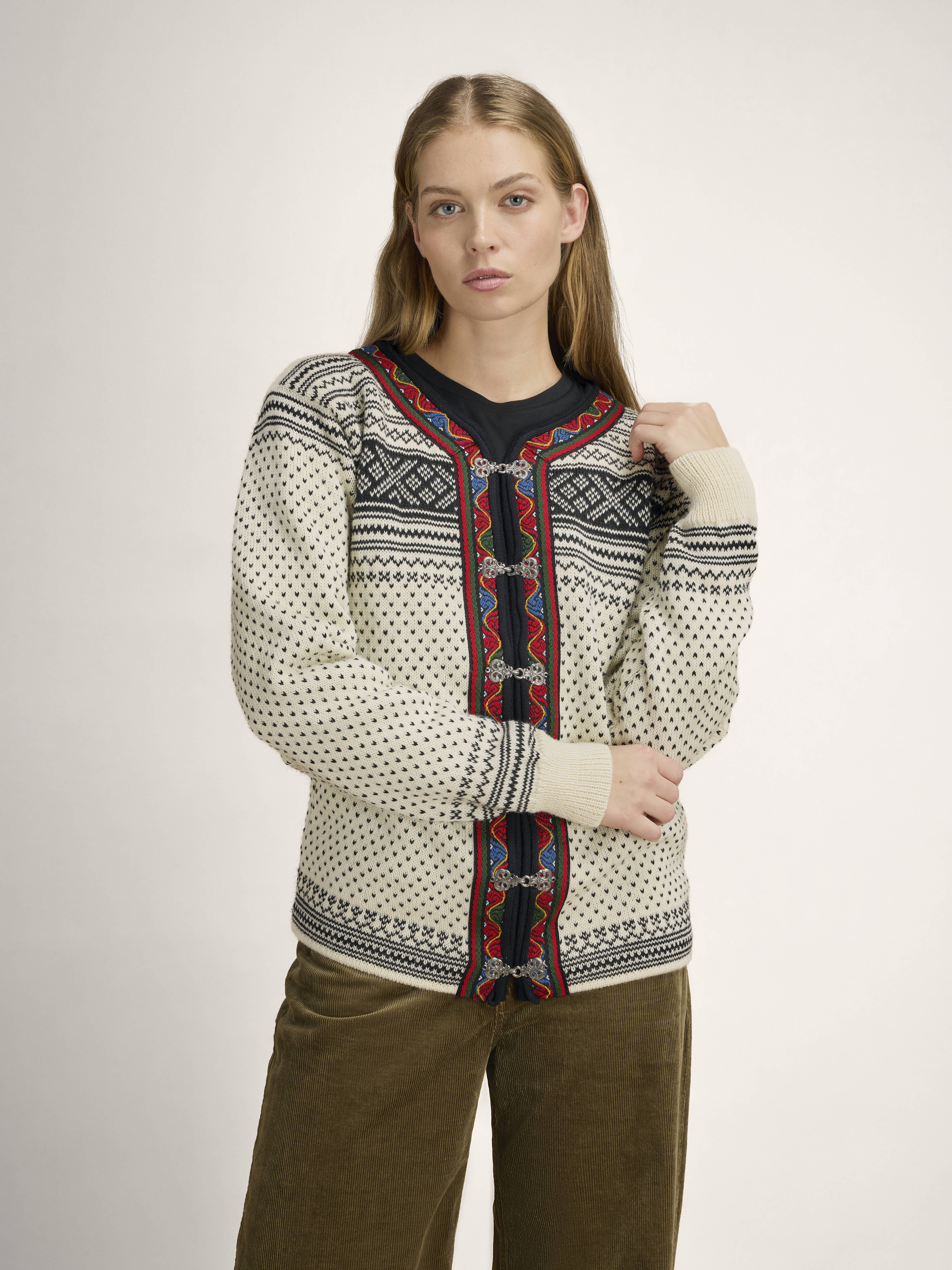 Setesdal lusekofte Offwhite