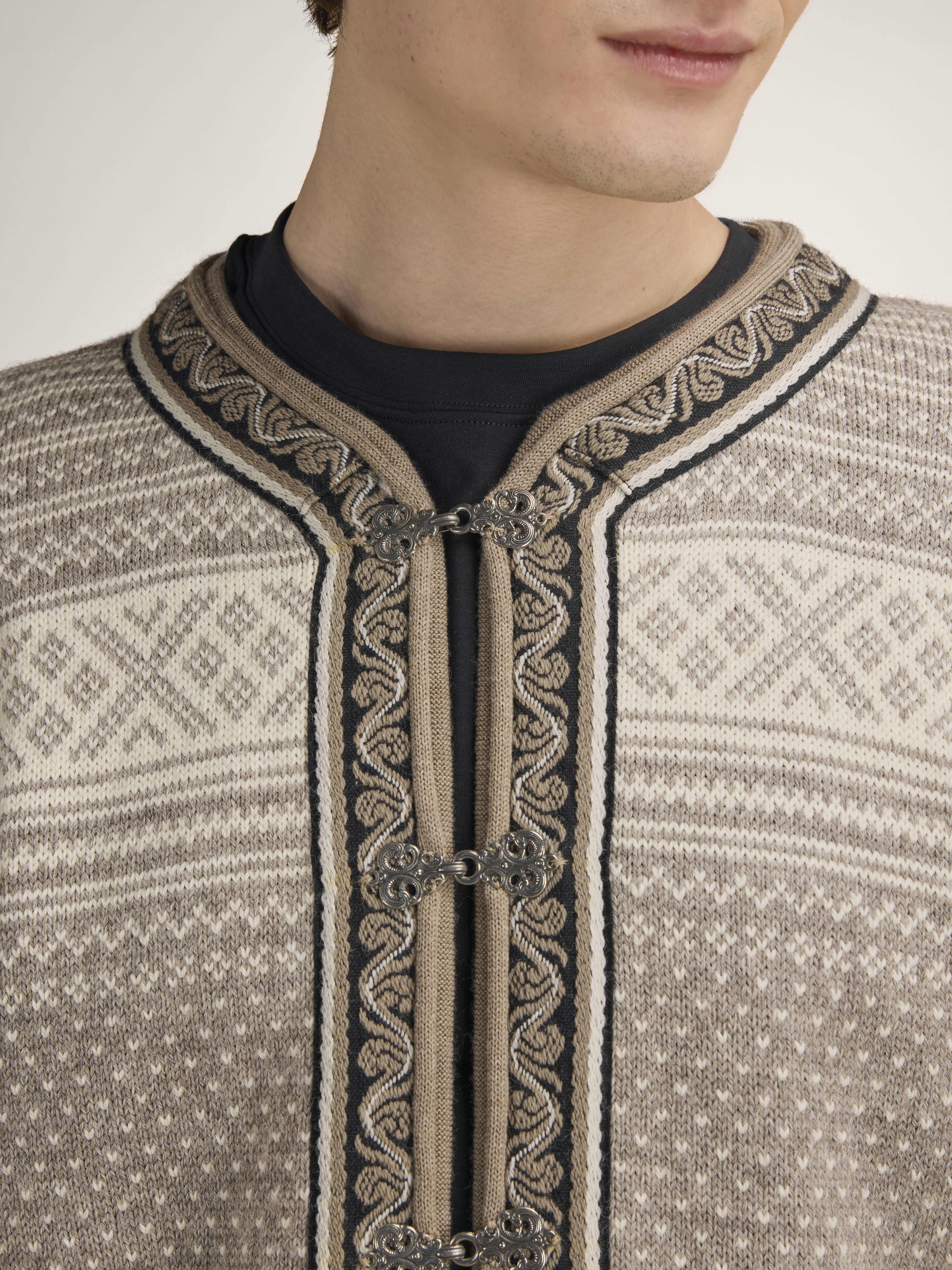 Setesdal lusekofte Naturlig Offwhite / Beige