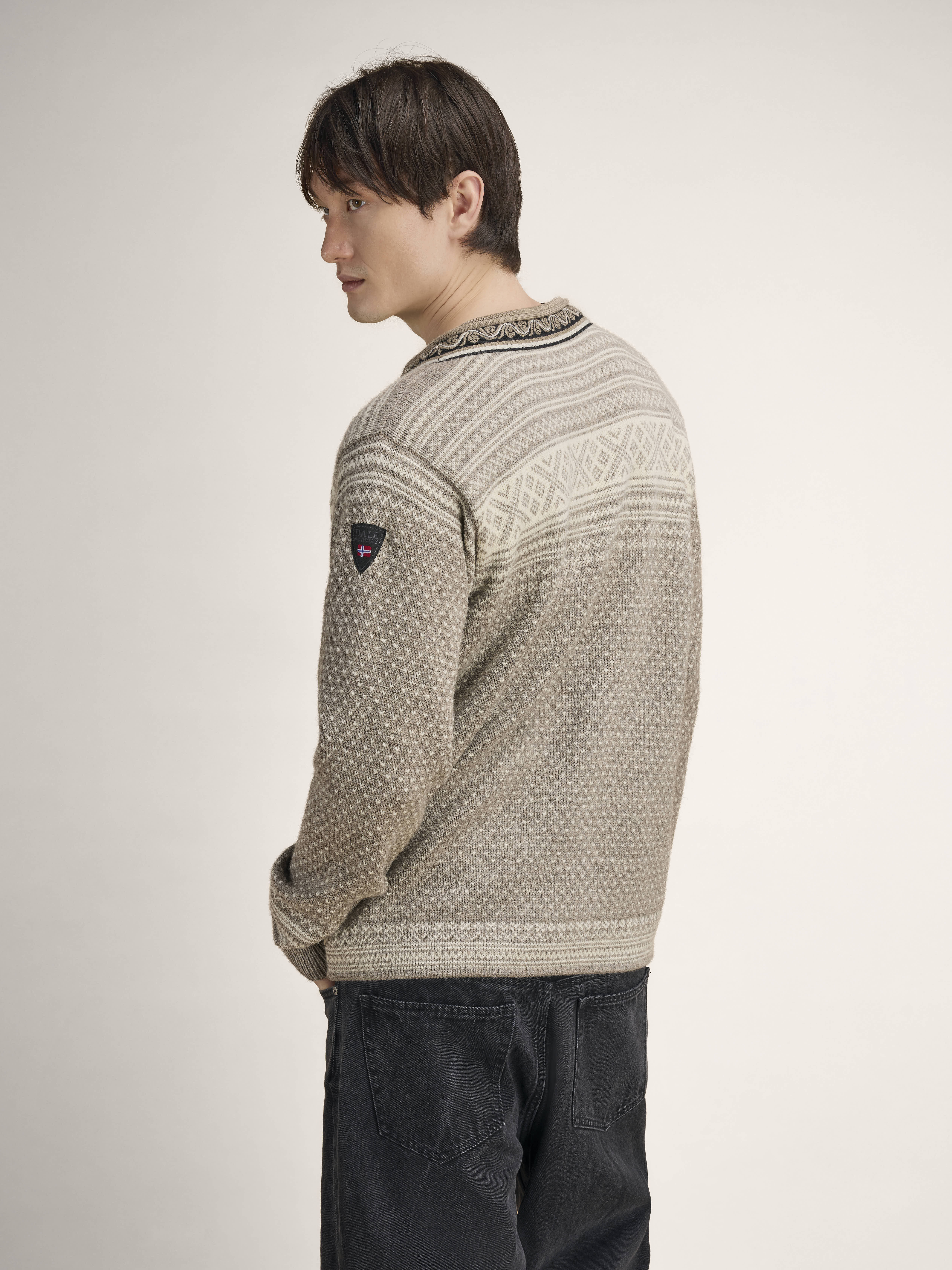 Setesdal lusekofte Naturlig Offwhite / Beige