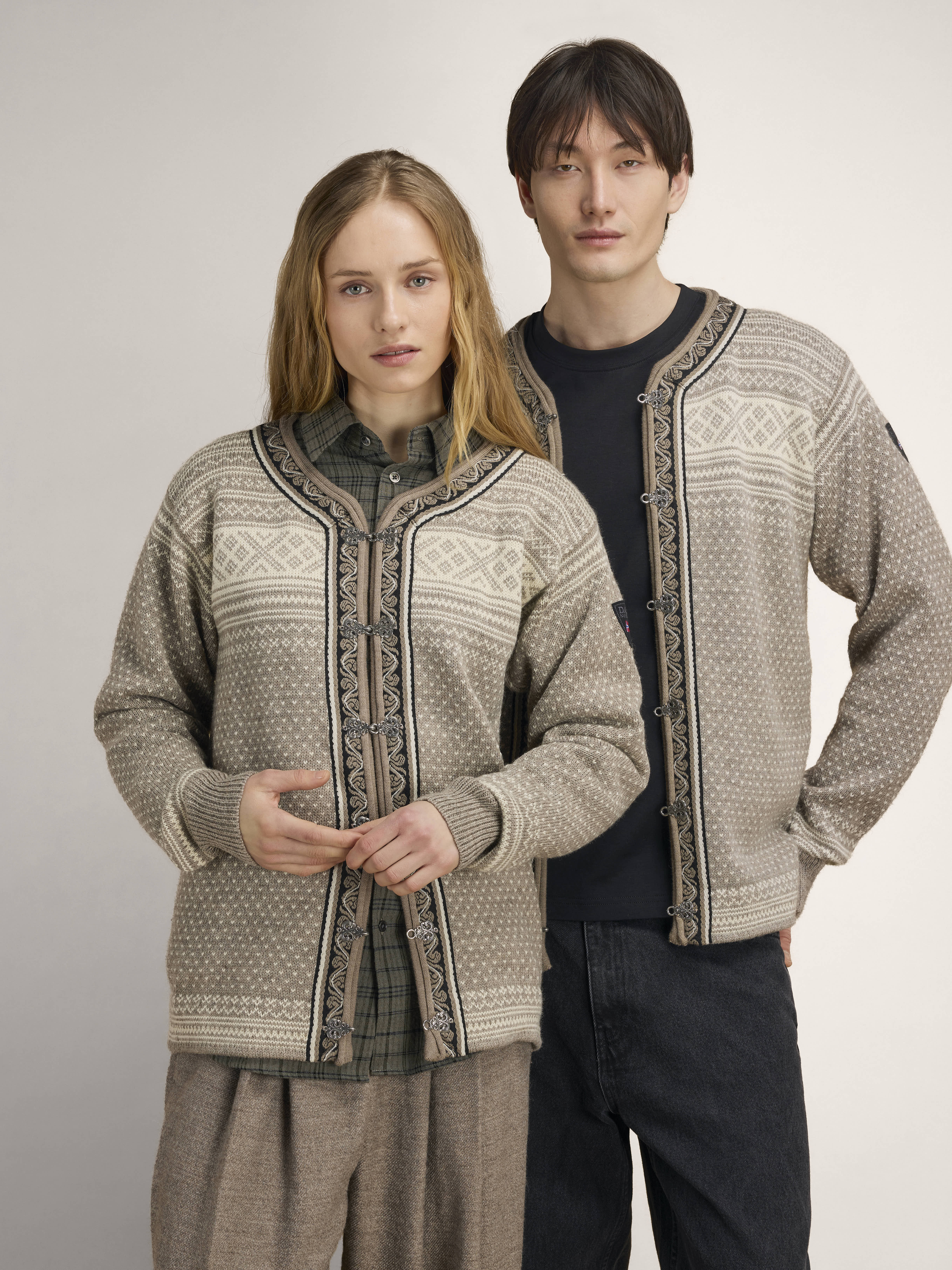 Setesdal lusekofte Naturlig Offwhite / Beige