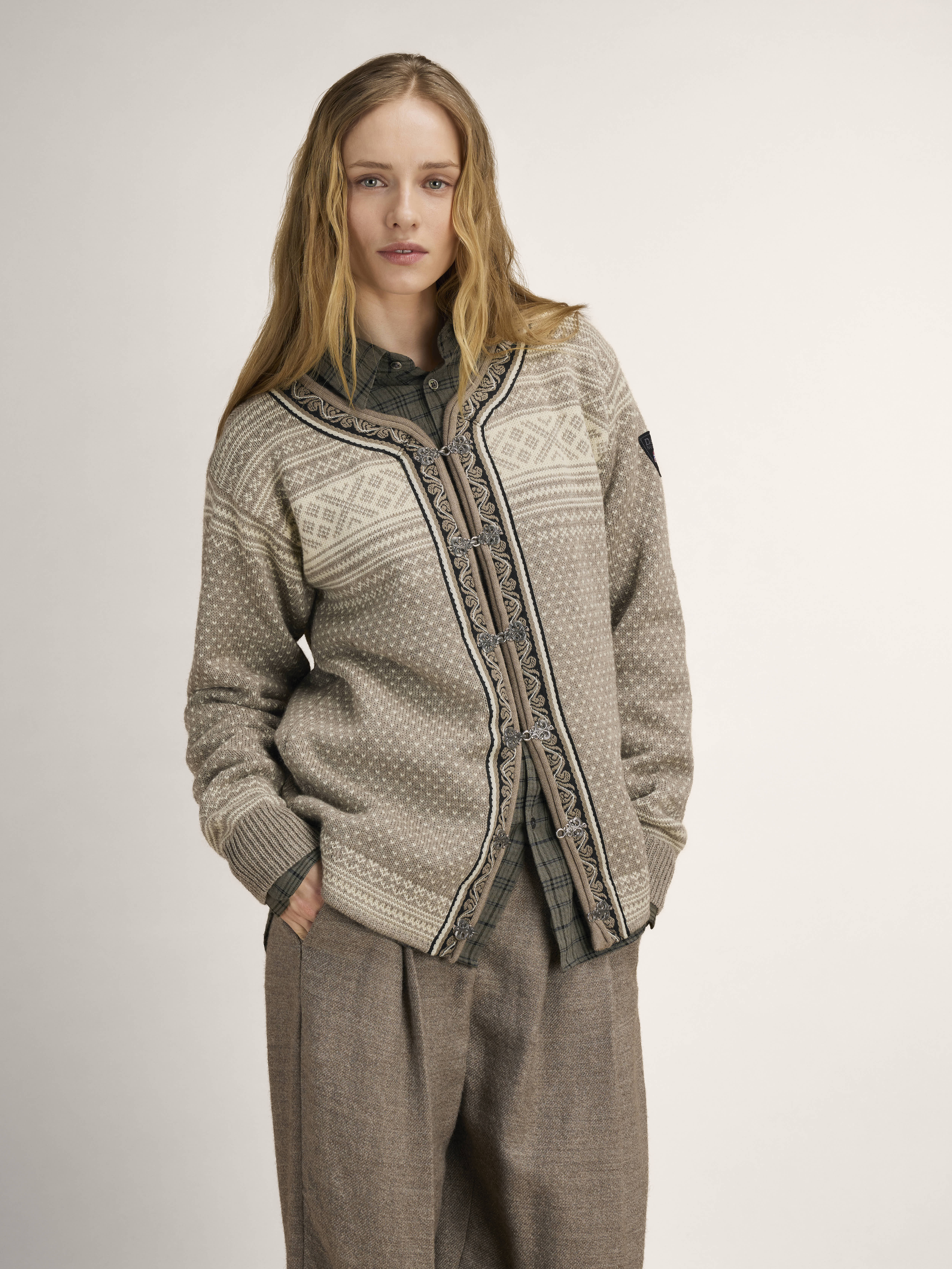 Setesdal lusekofte Naturlig Offwhite / Beige