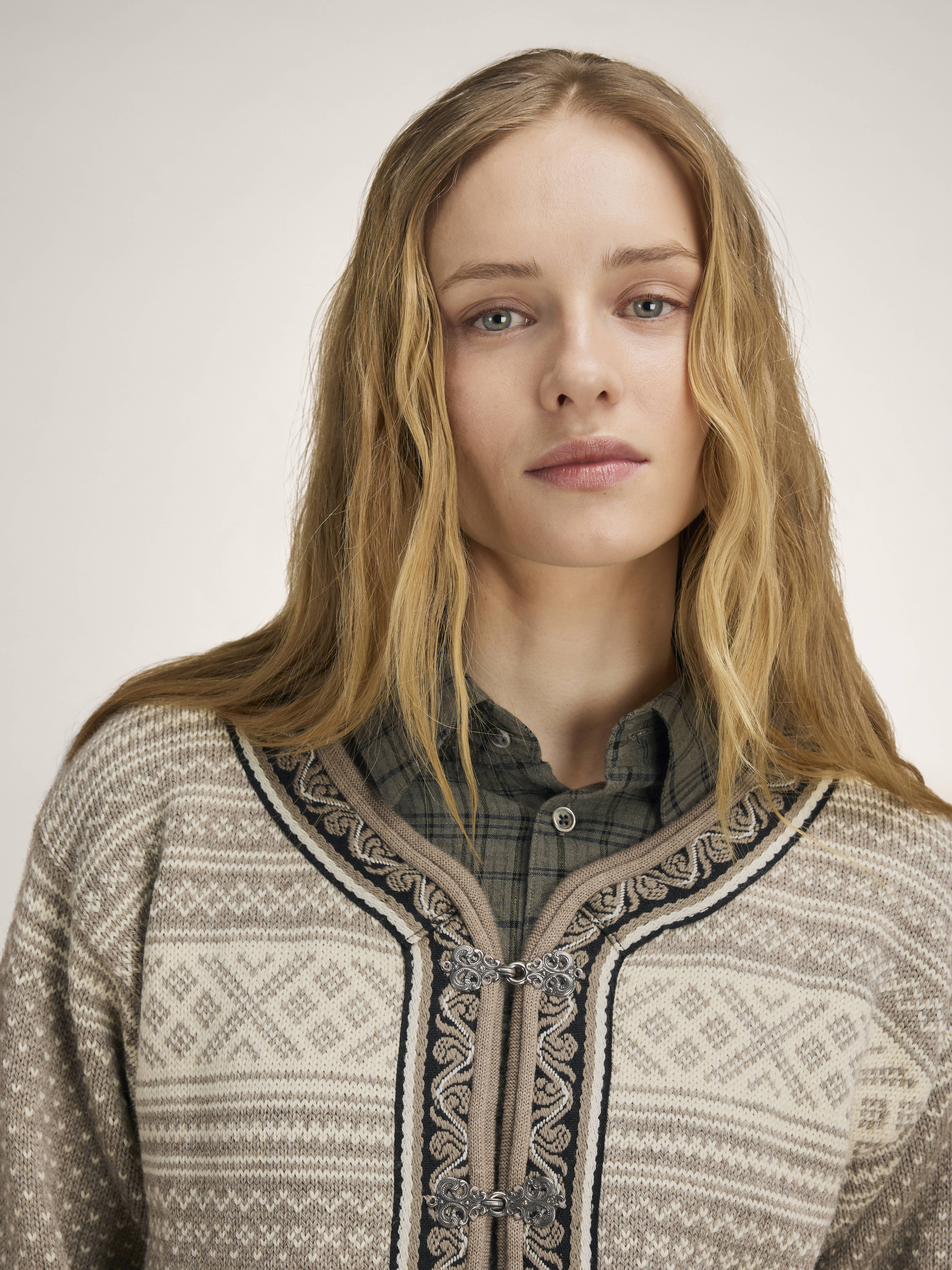 Setesdal lusekofte Naturlig Offwhite / Beige
