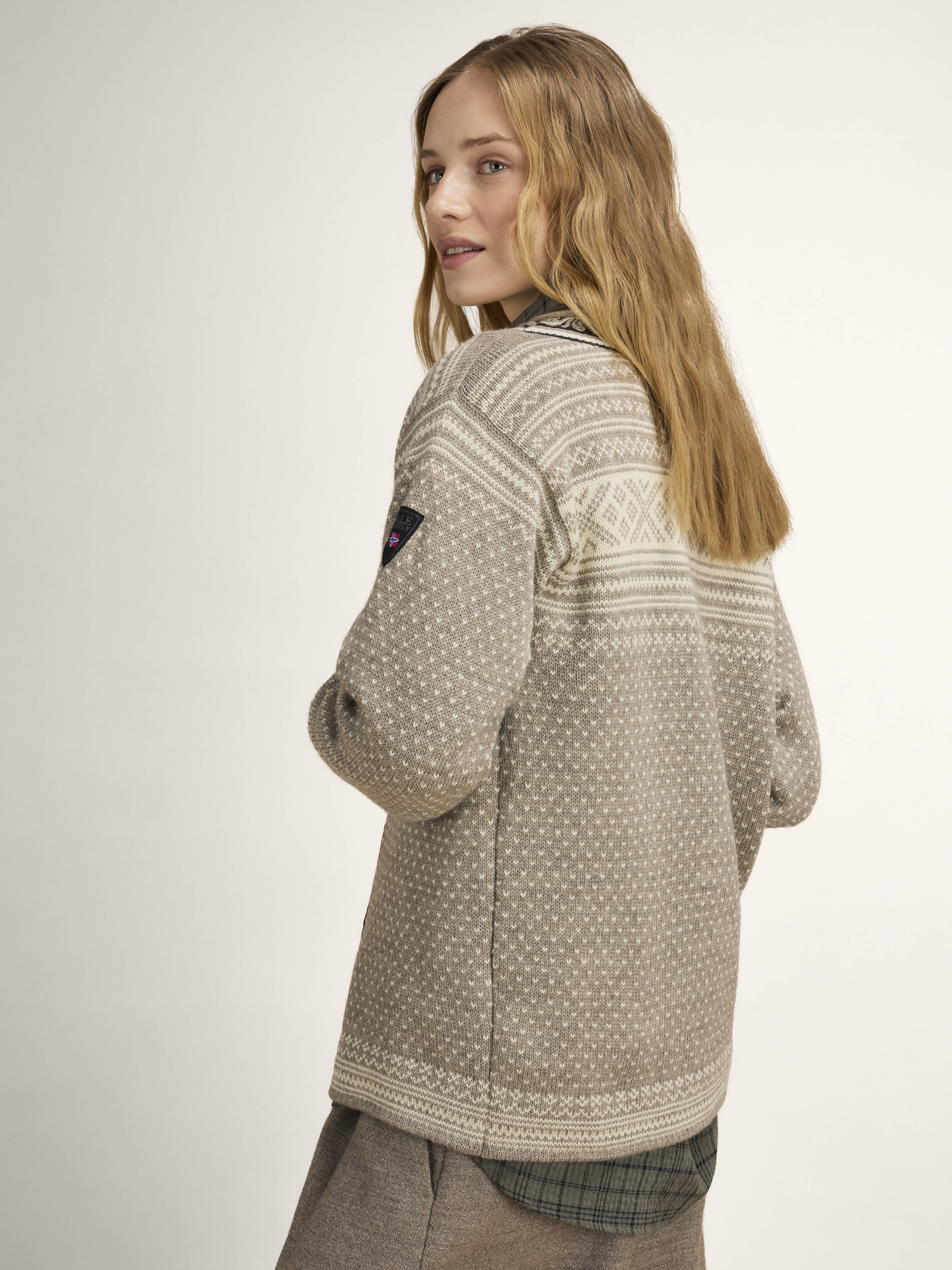 Setesdal lusekofte Naturlig Offwhite / Beige