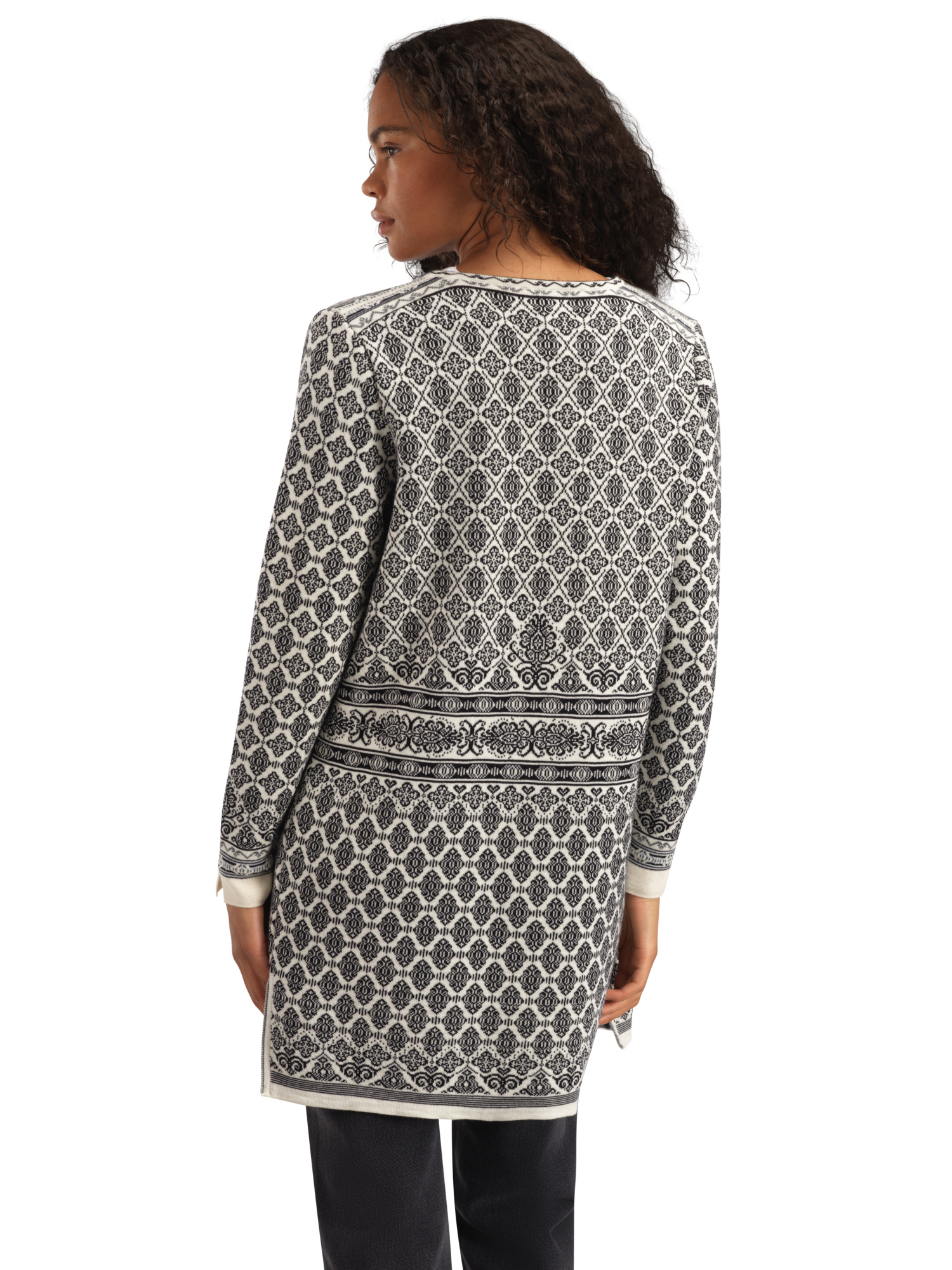 Ingeborg ulljakke - merino Svart