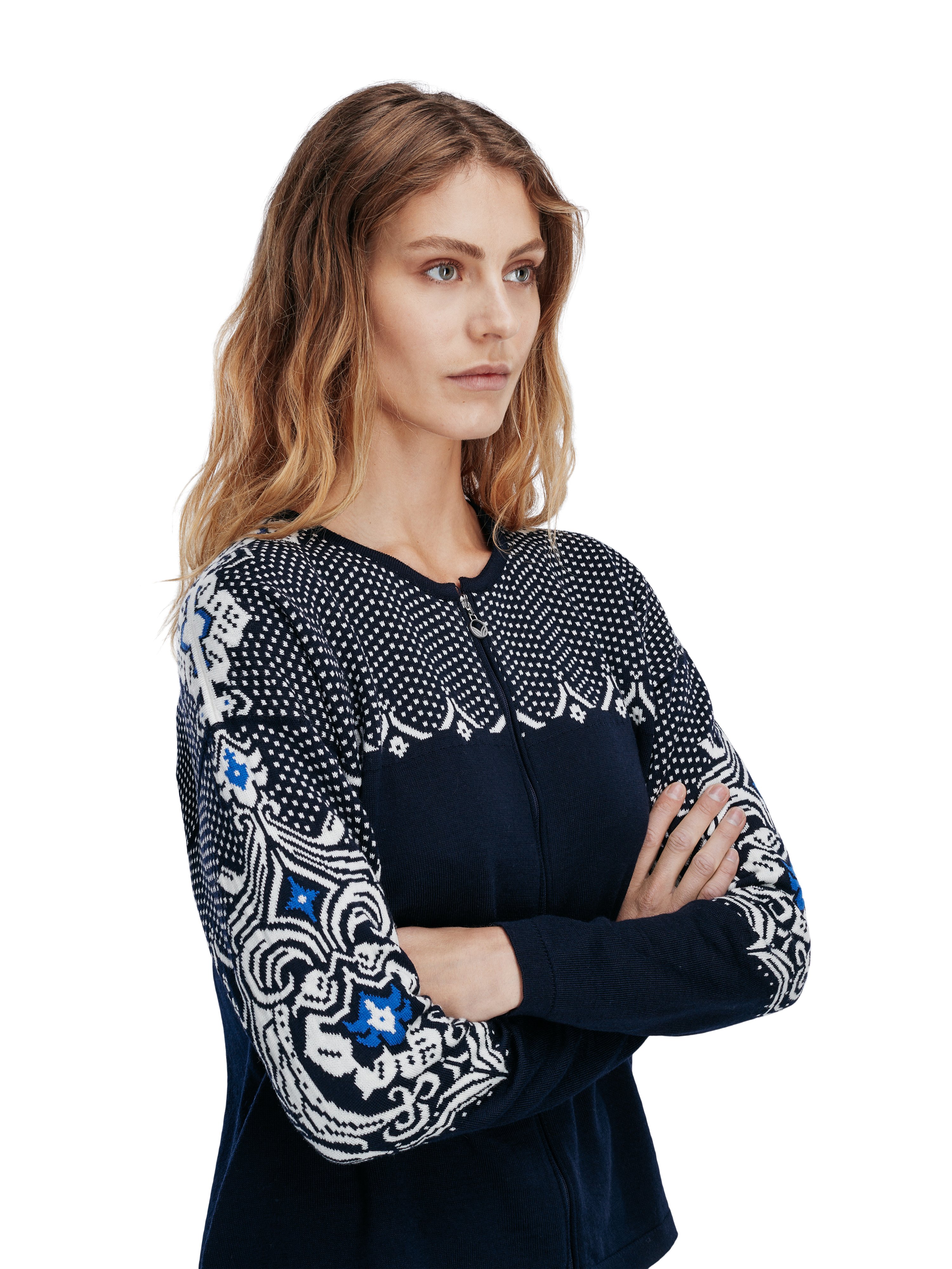 Rosendal ulljakke Mørk Blå