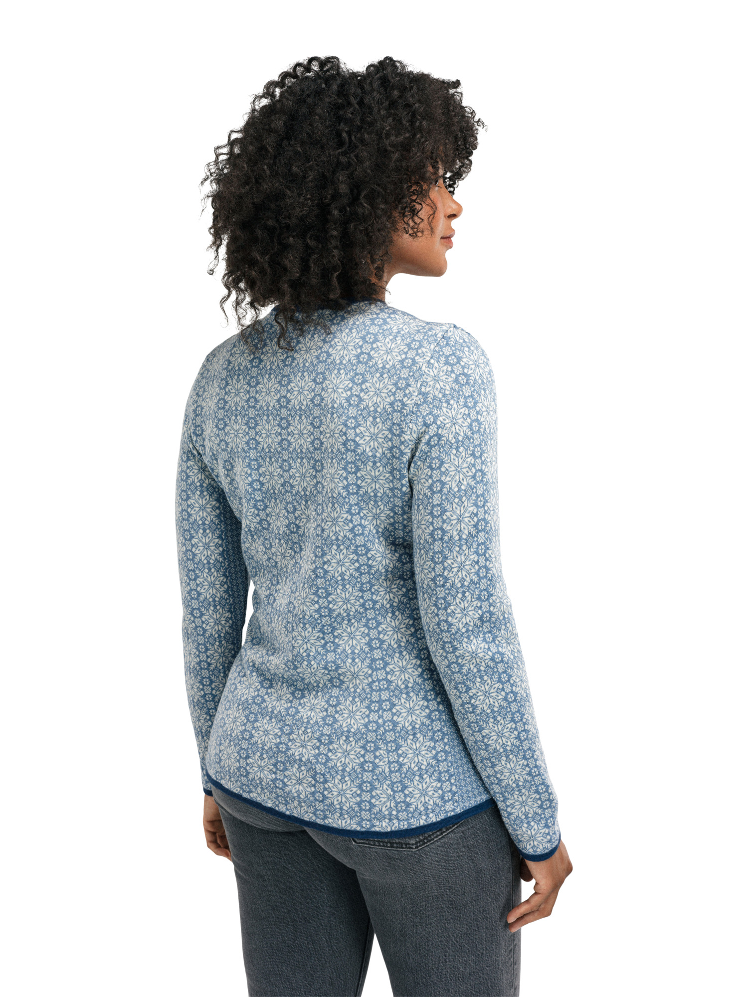 Othelie ulljakke - merino Blå