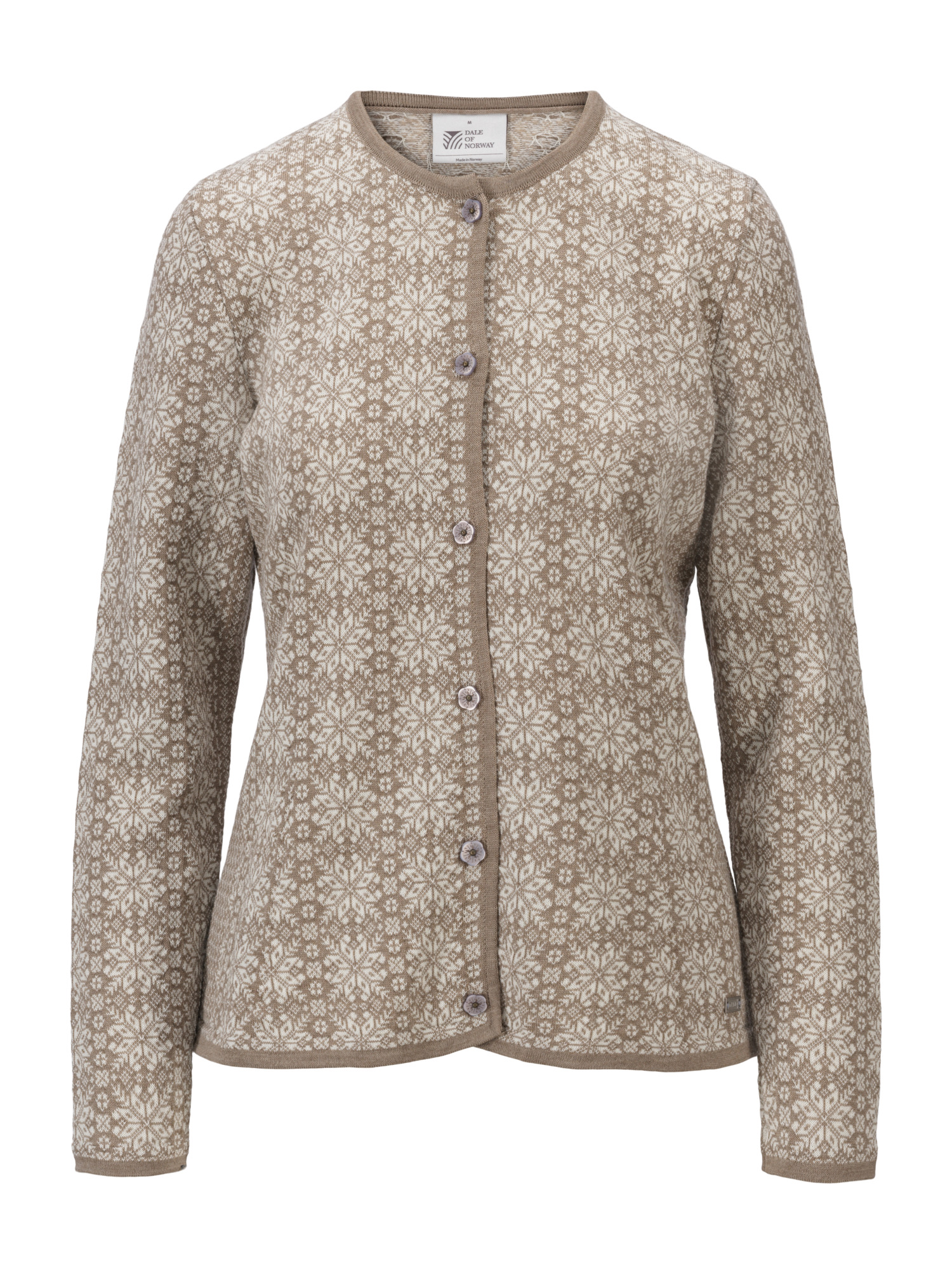 Othelie ulljakke - merino Brun