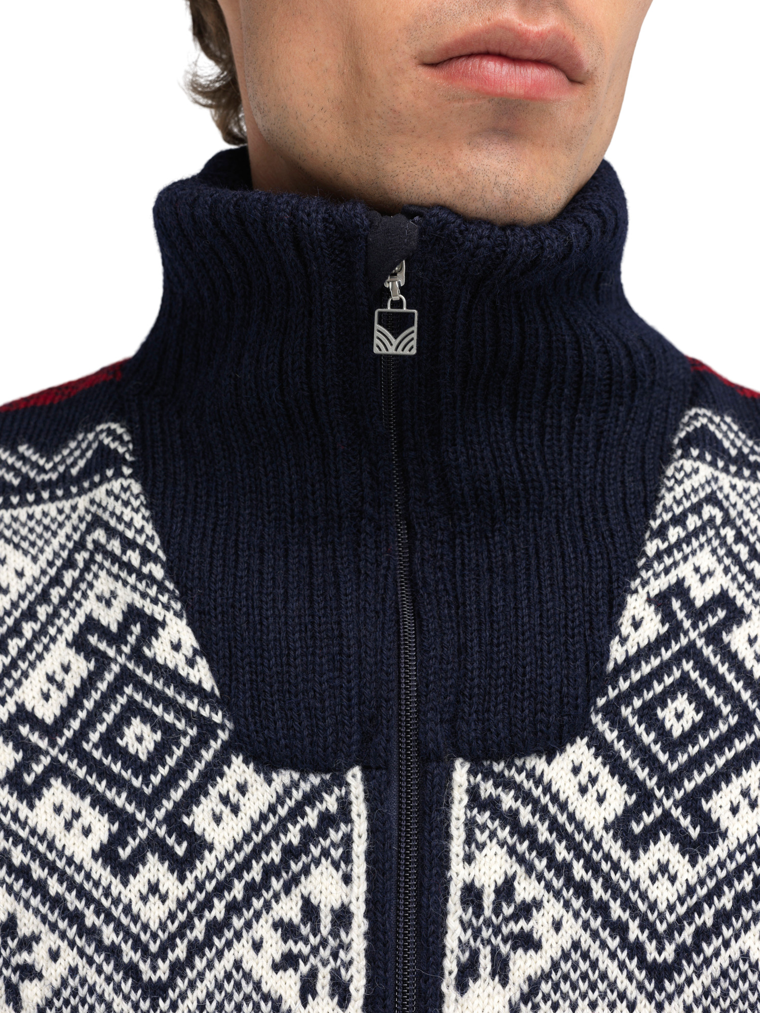 Hardanger ulljakke - vindstopper Navy