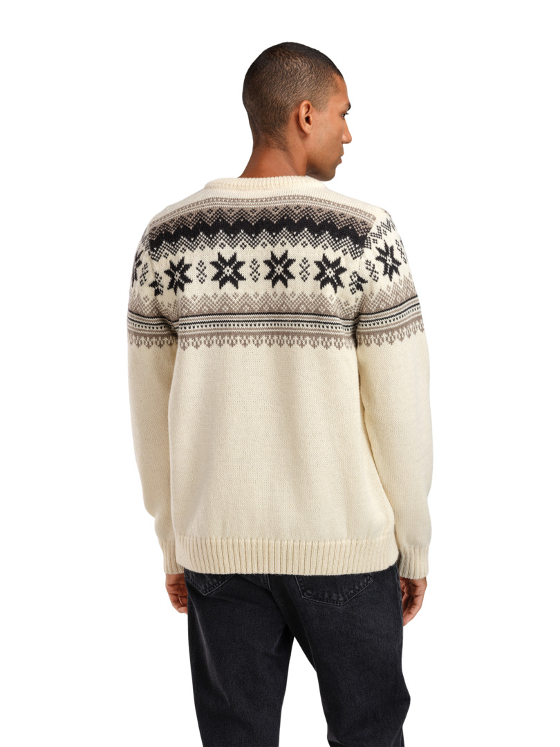 Veafjord ulljakke - norsk ull Hvit