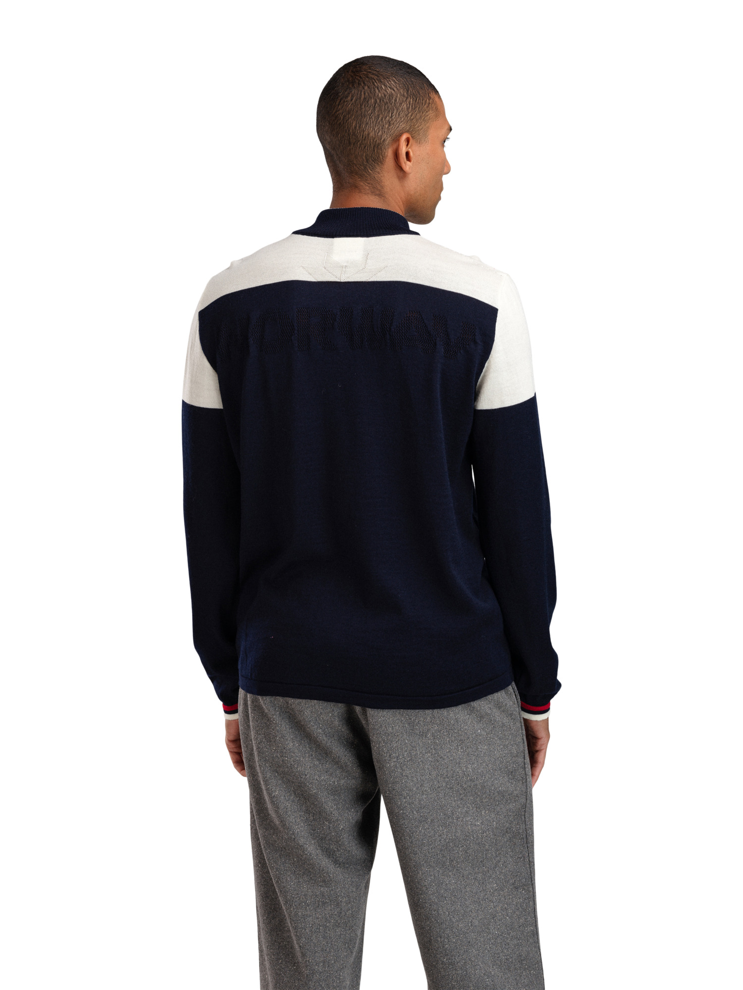 Mount Stello ulljakke - merino Navy