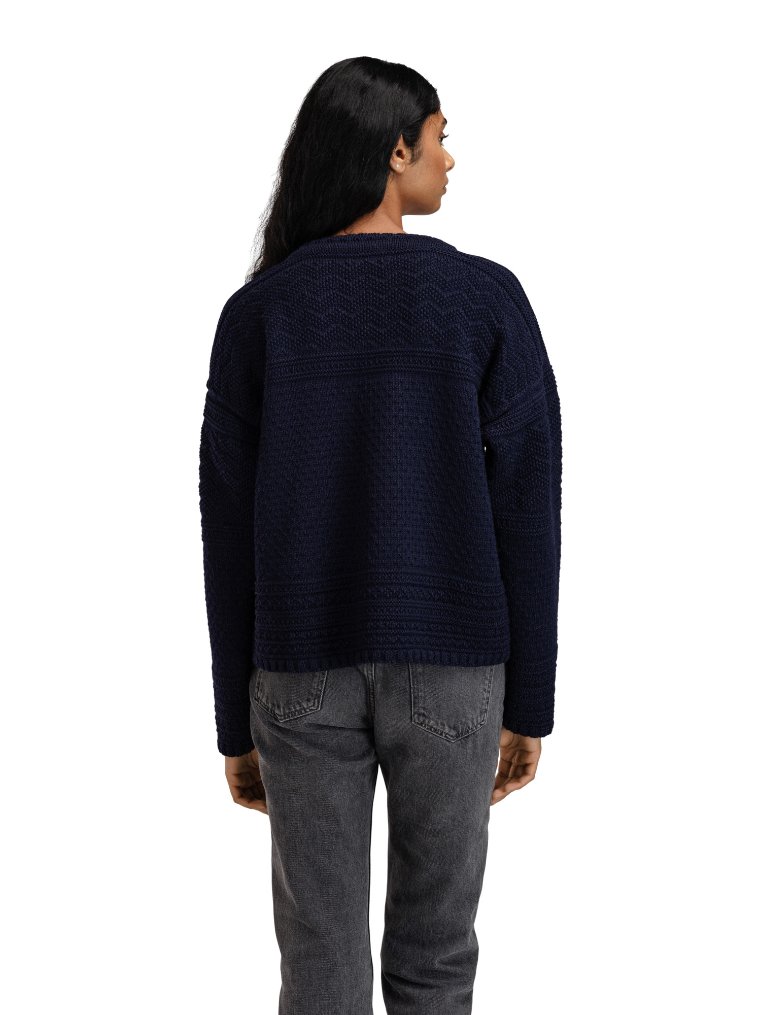 Lusa ullcardigan - norsk ull Navy