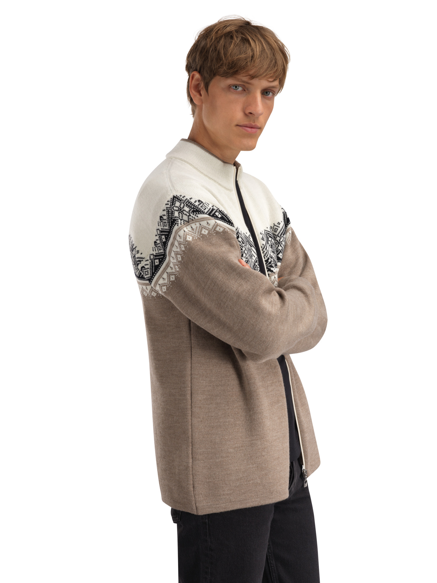 Moritz ulljakke - merino Beige