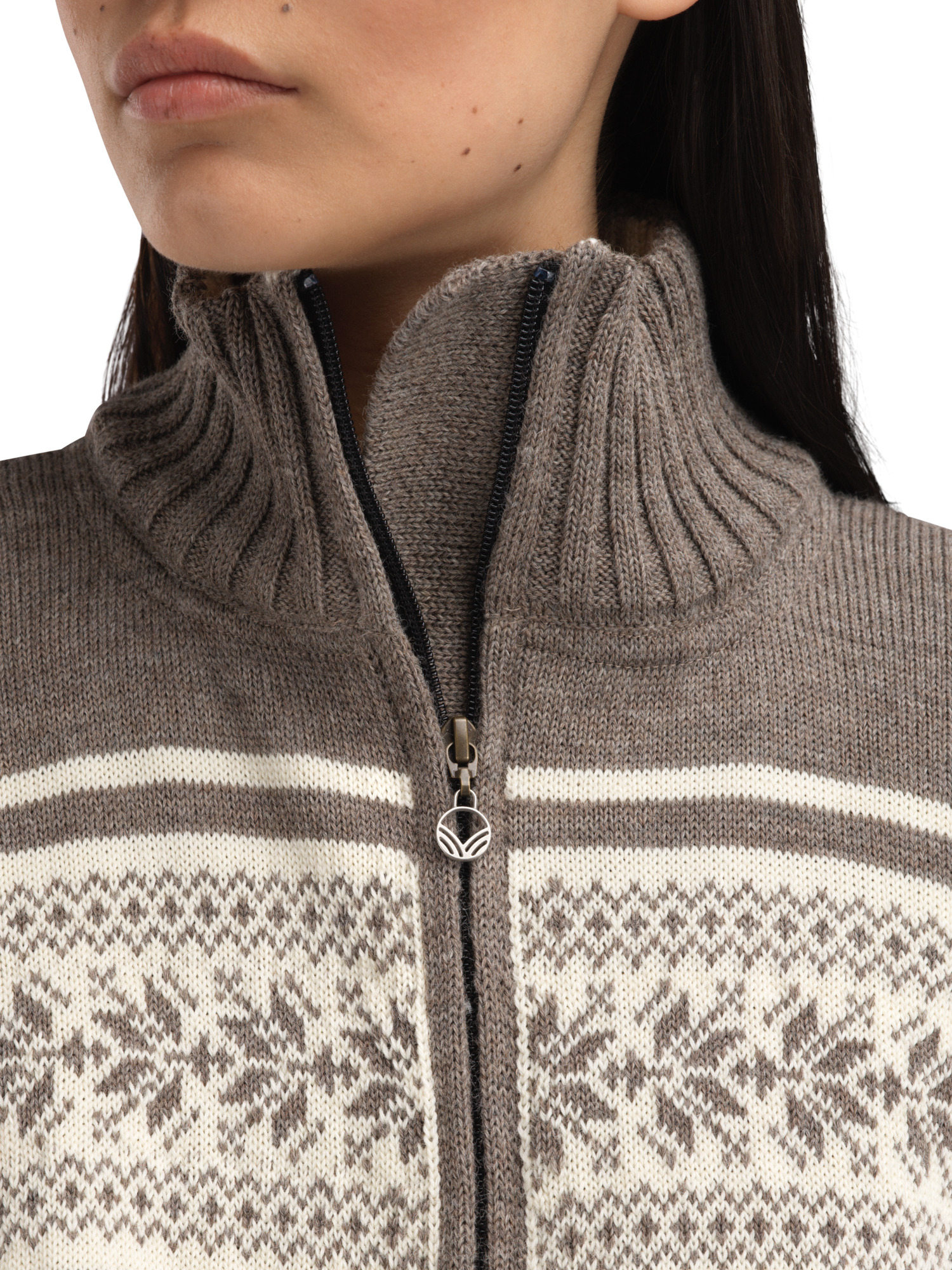 Vola Windproof jakke dame Brun