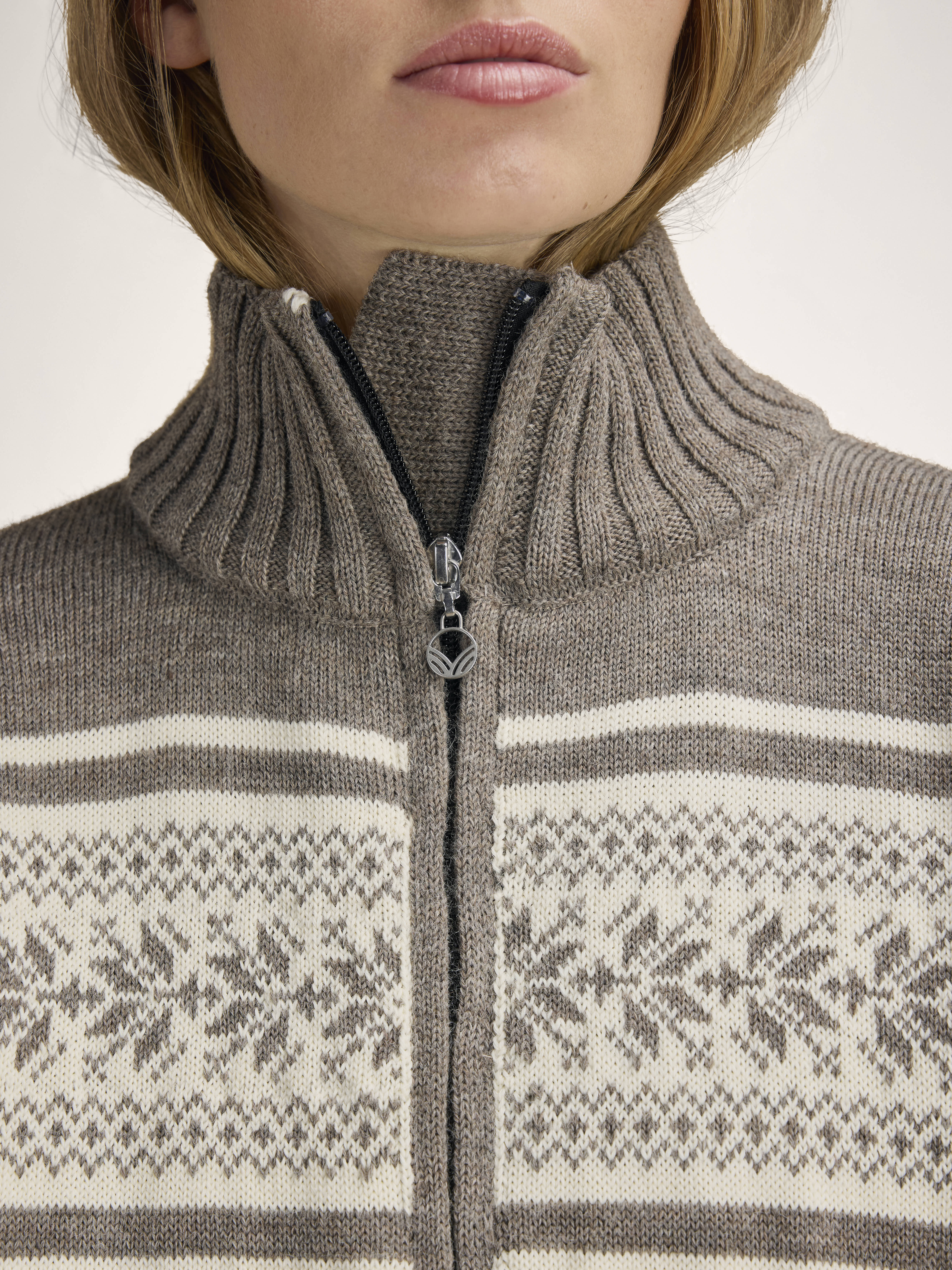Vola Windproof jakke dame Brun