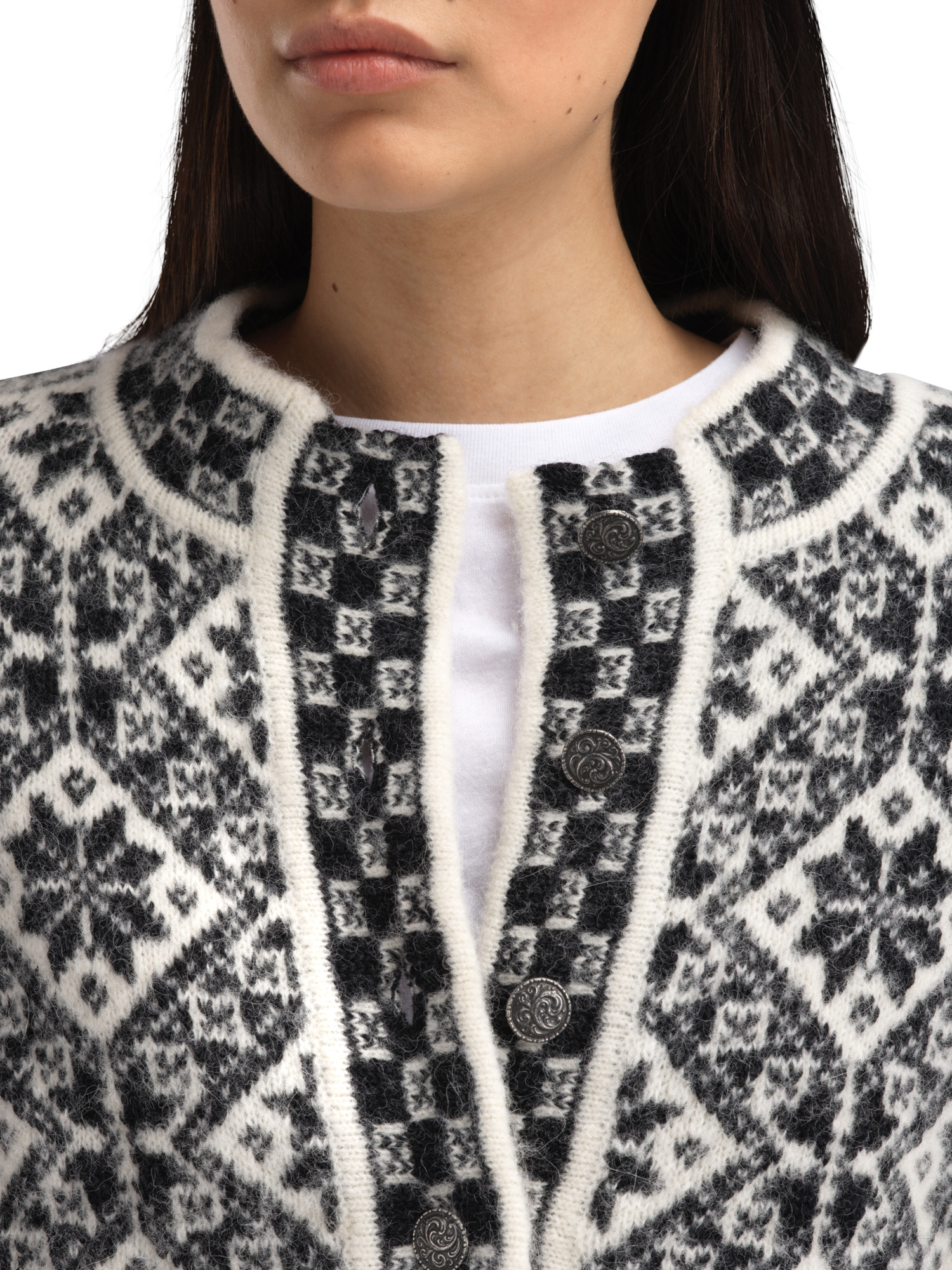 Sotra Alpa cardigan dame Sort