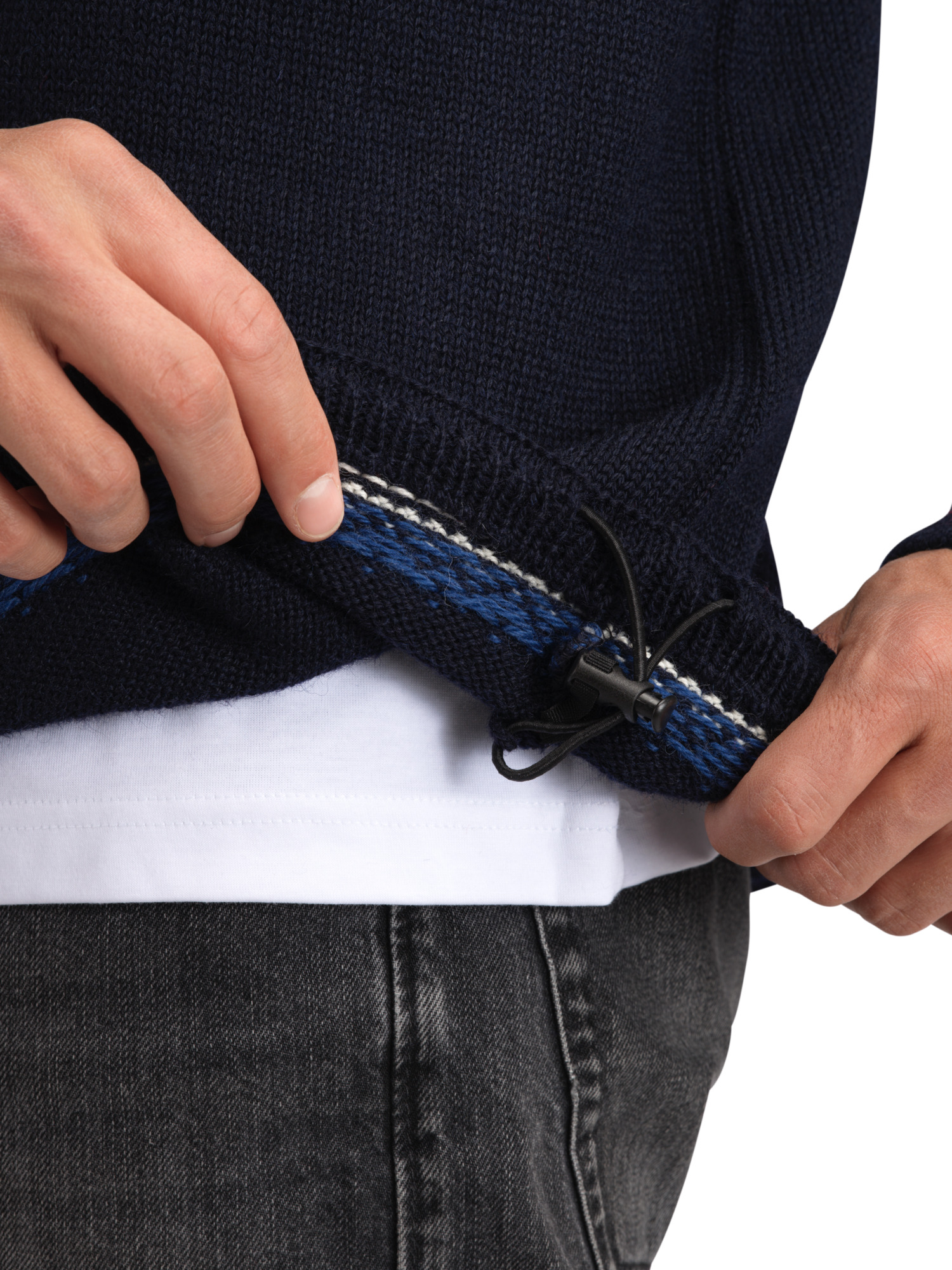 Vail ullgenser - norsk ull Navy