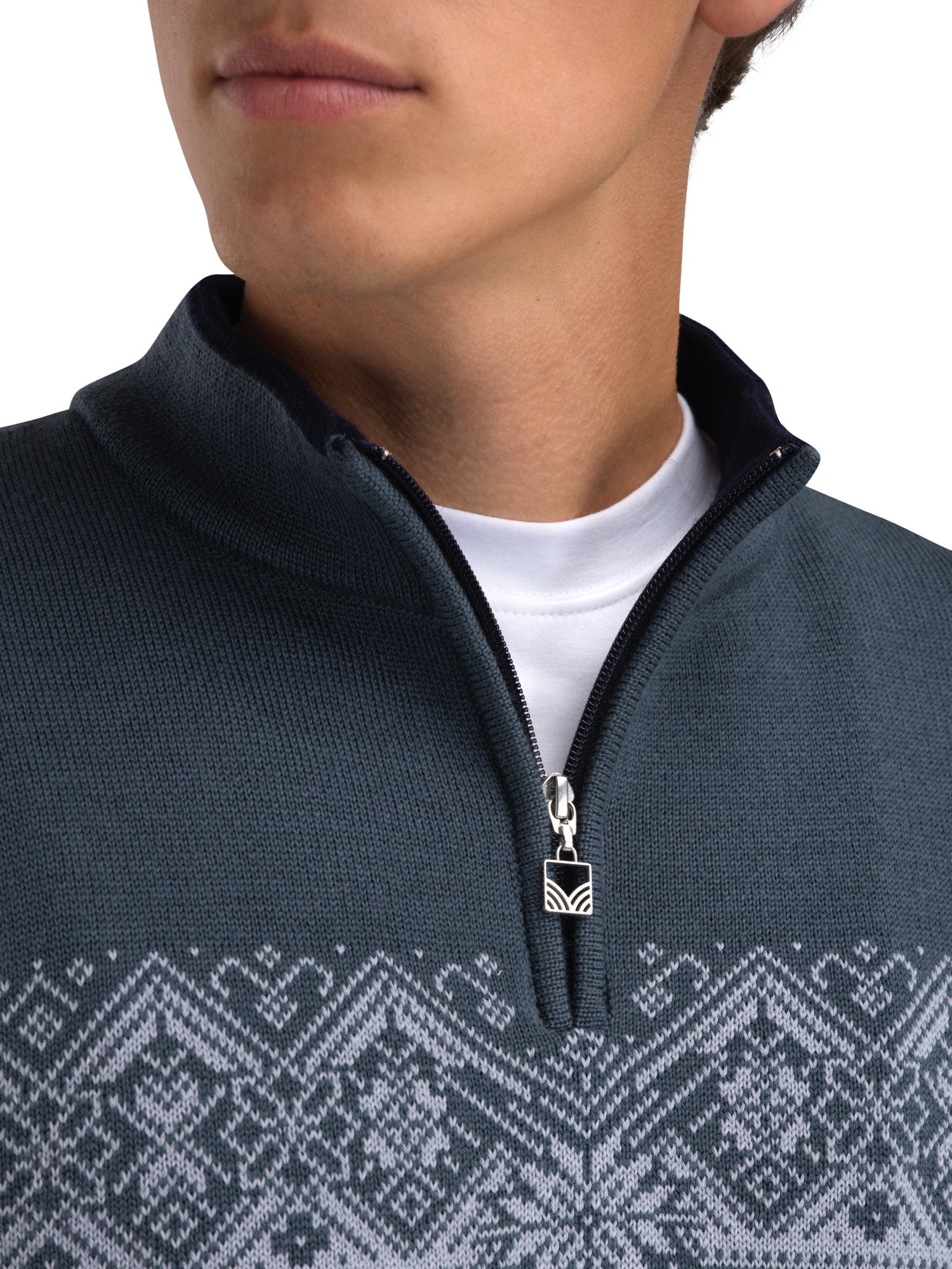 Moritz ullgenser - merino Mørk blå