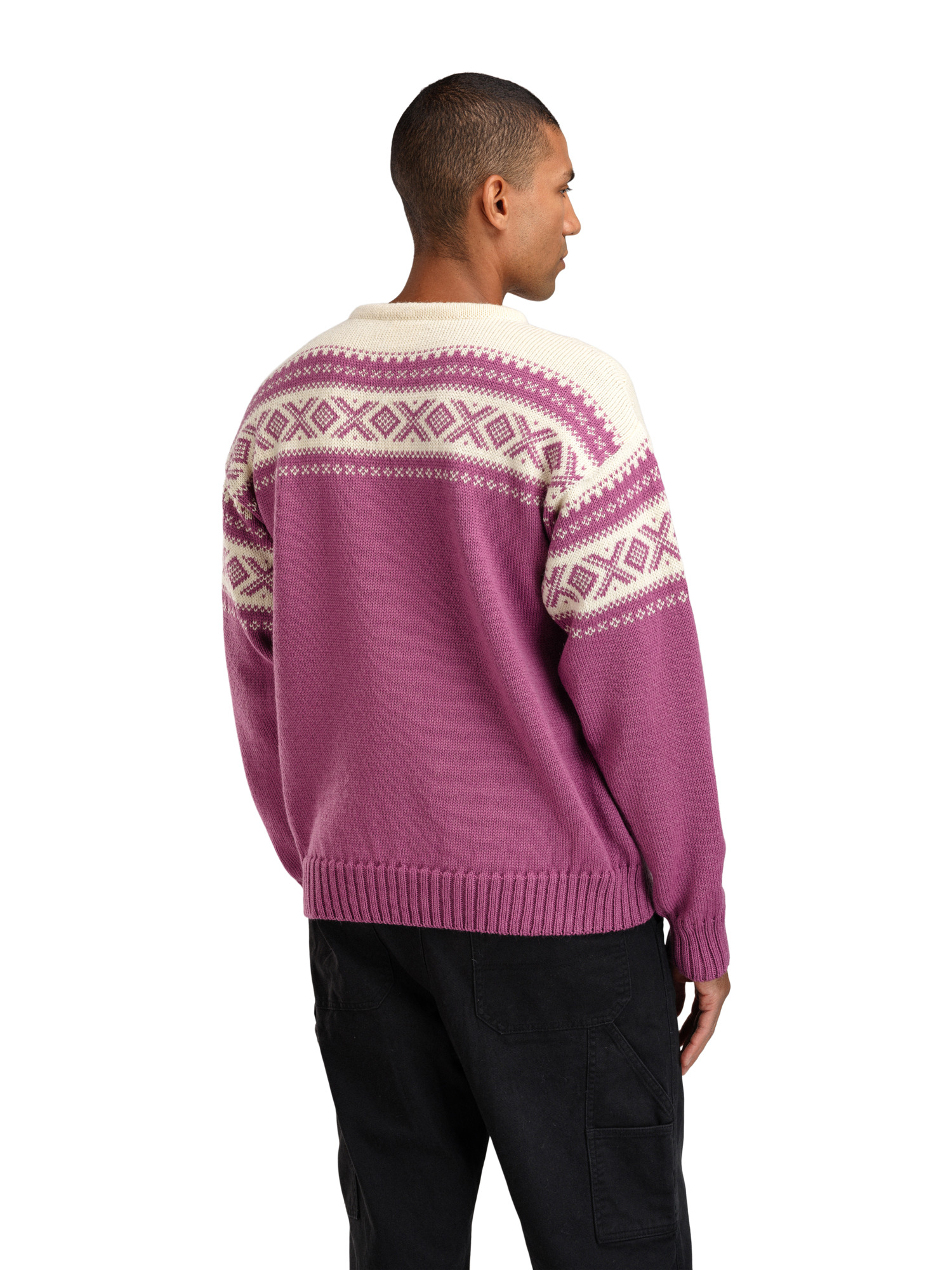 Cortina 1956 genser - norsk ull Rosa