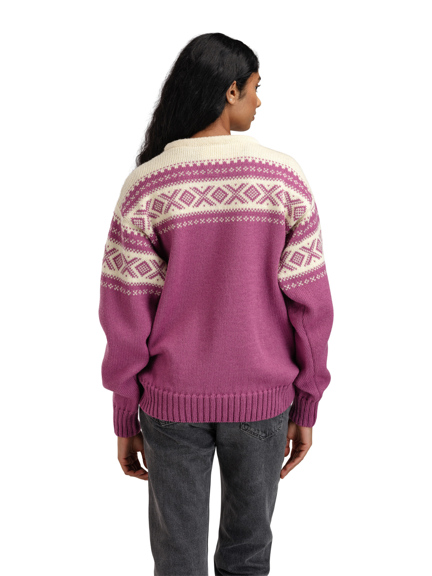 Cortina 1956 genser - norsk ull Rosa