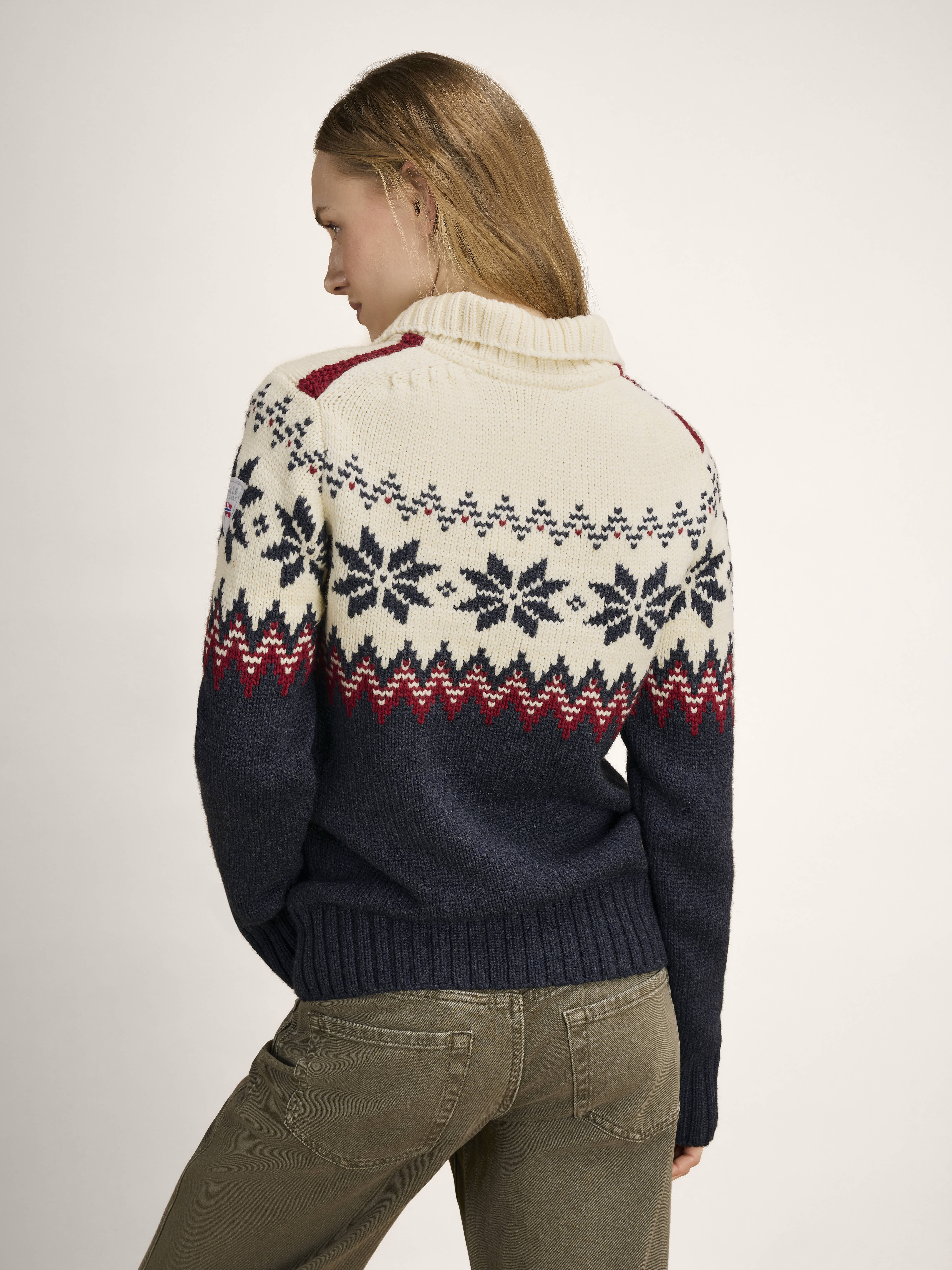Myking ullgenser - merino	 Sort