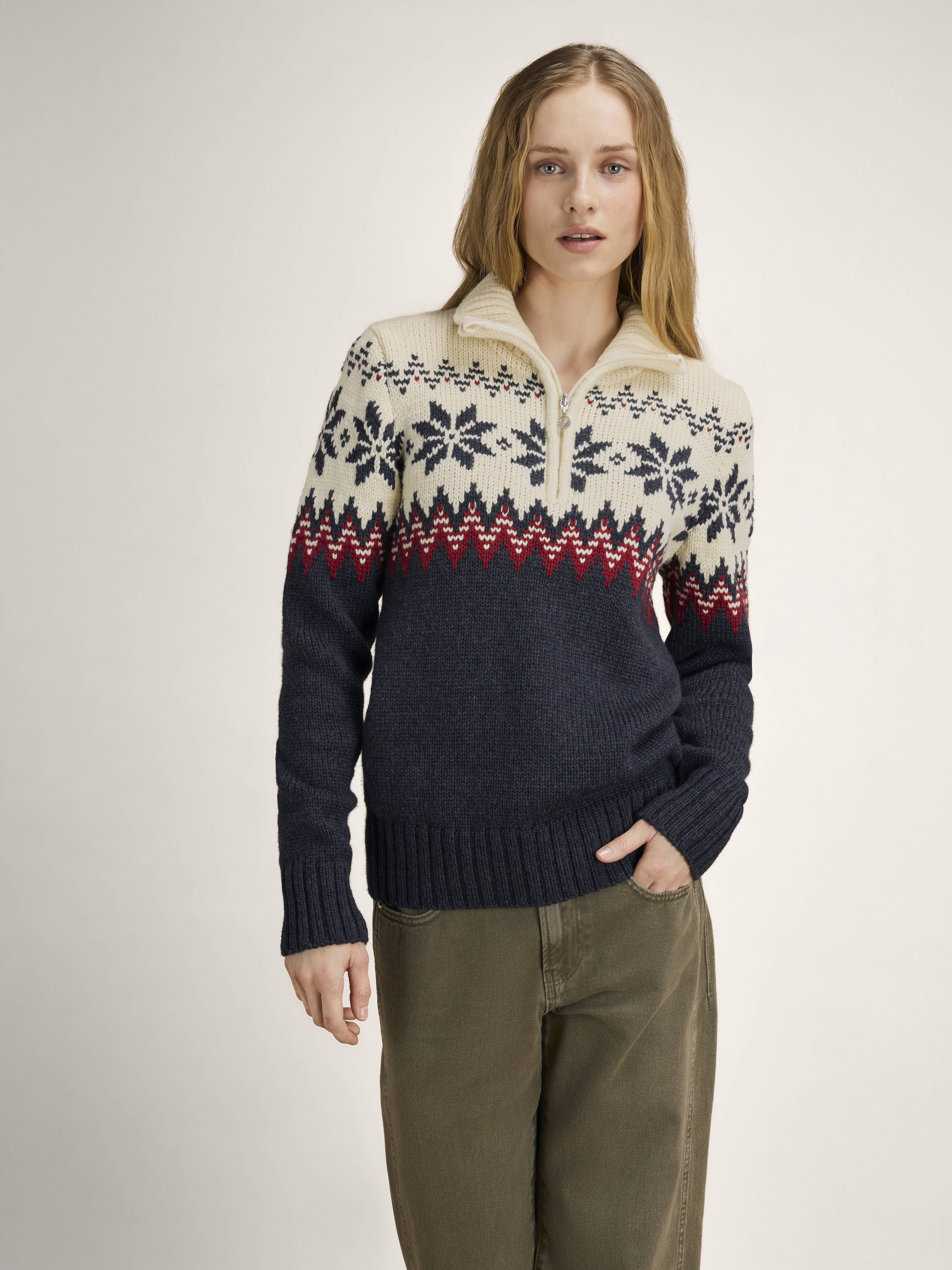 Myking ullgenser - merino	 Sort