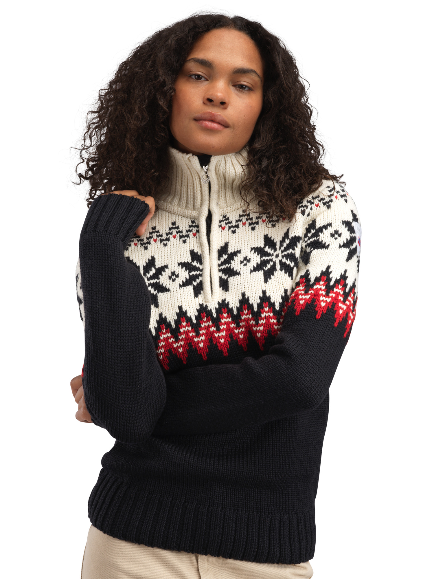 Myking ullgenser - merino	 Sort