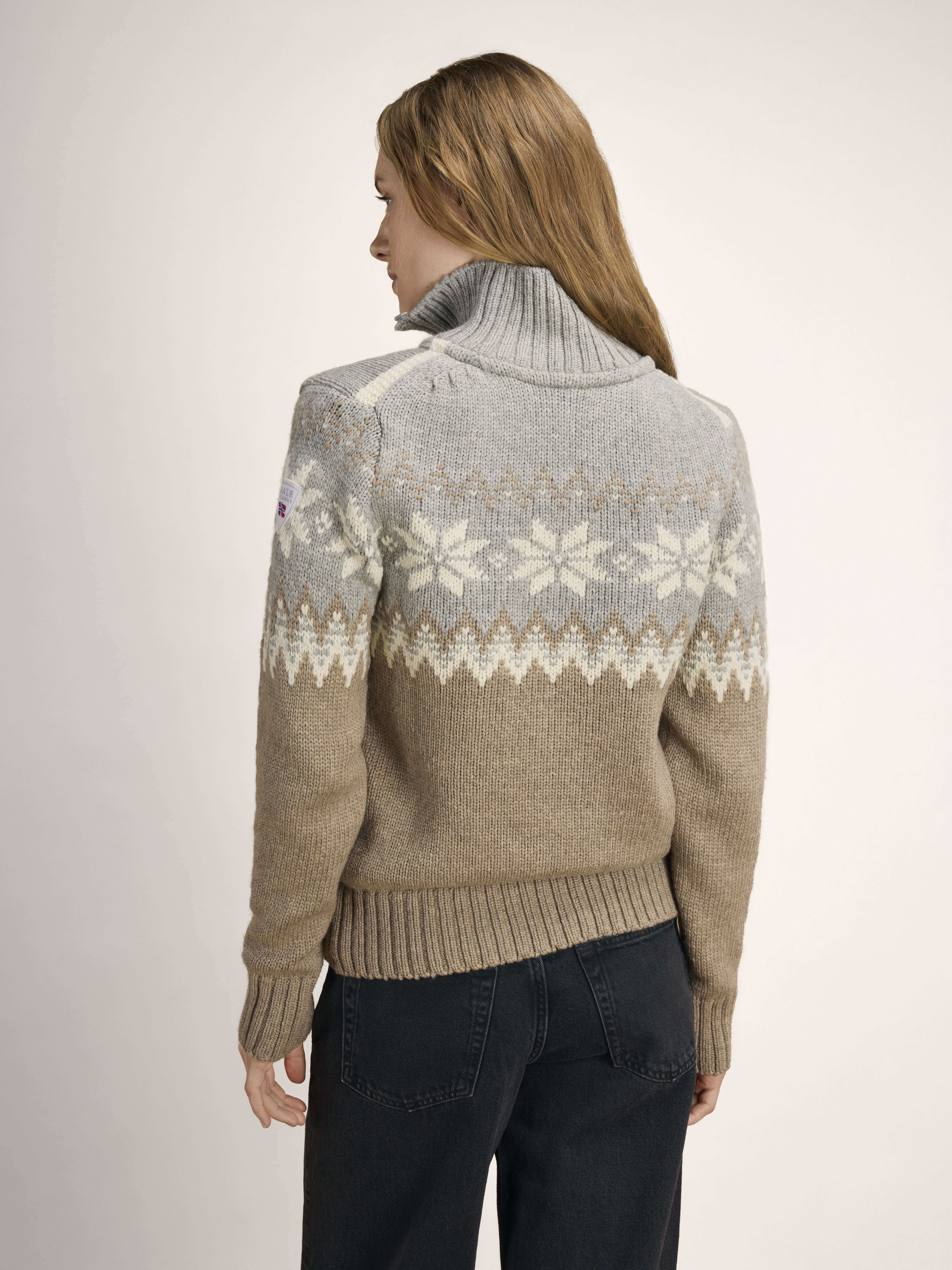 Myking ullgenser - merino	 Brun