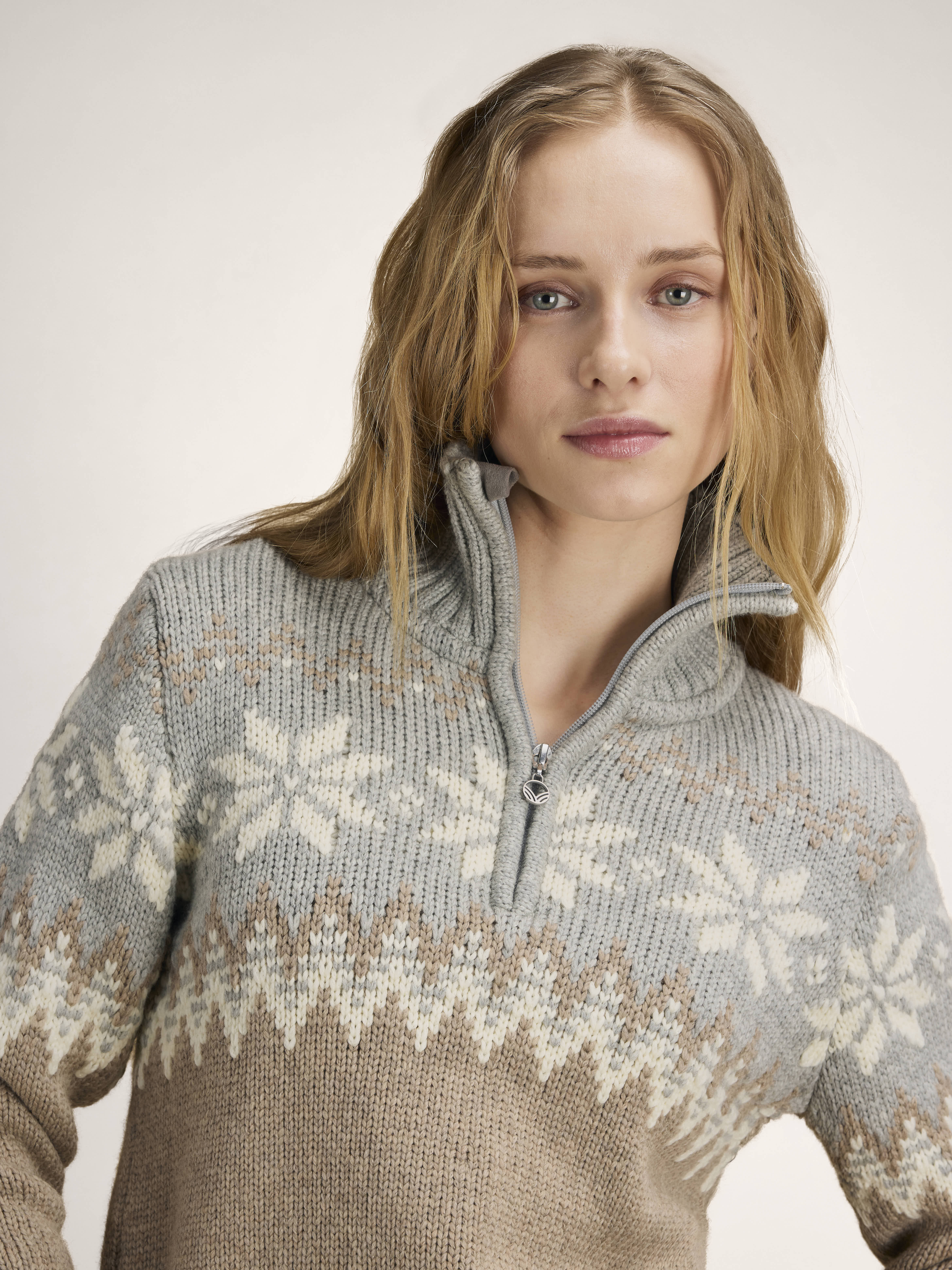 Myking ullgenser - merino	 Brun