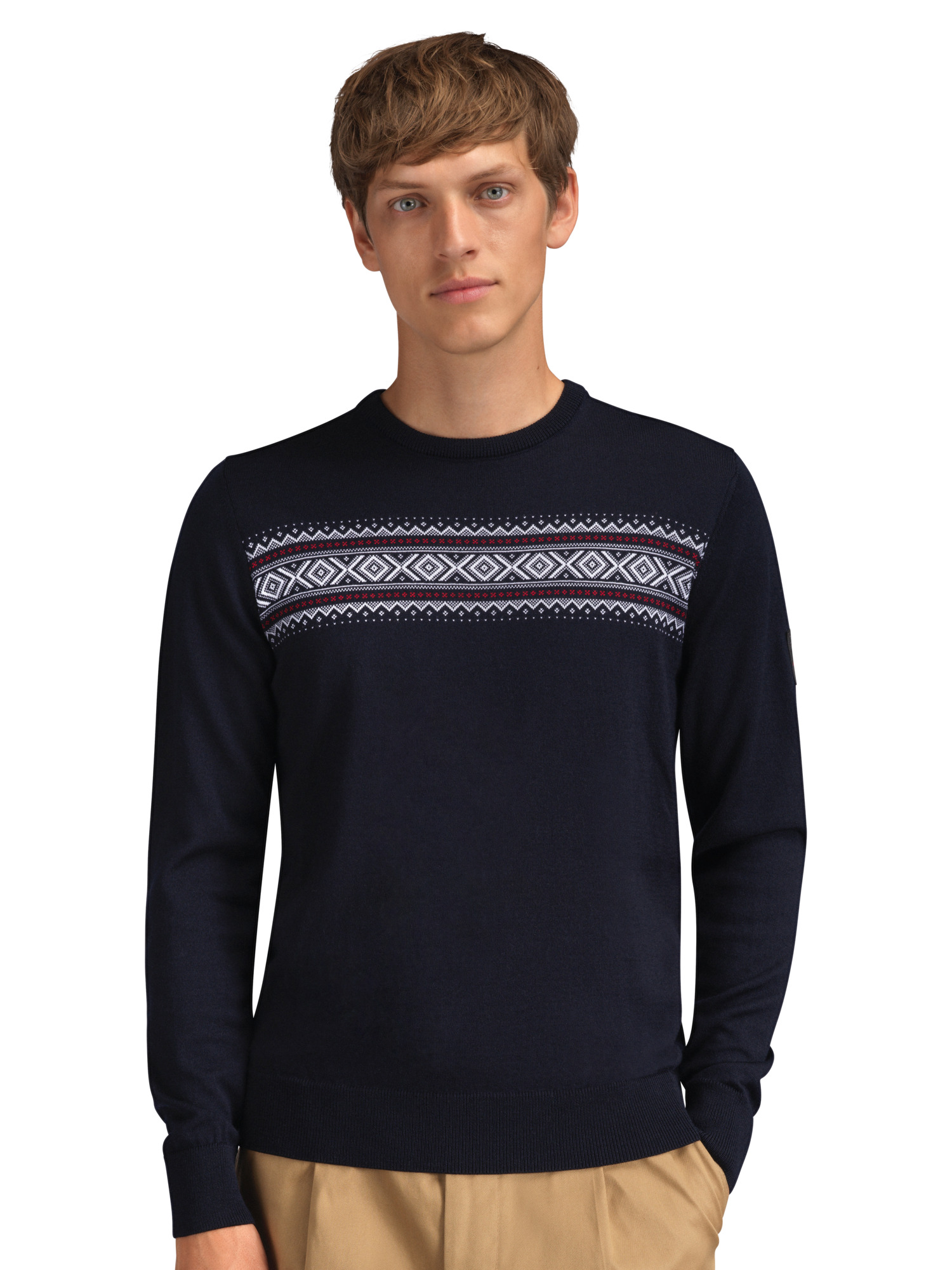 Sverre ullgenser - merino ull Navy