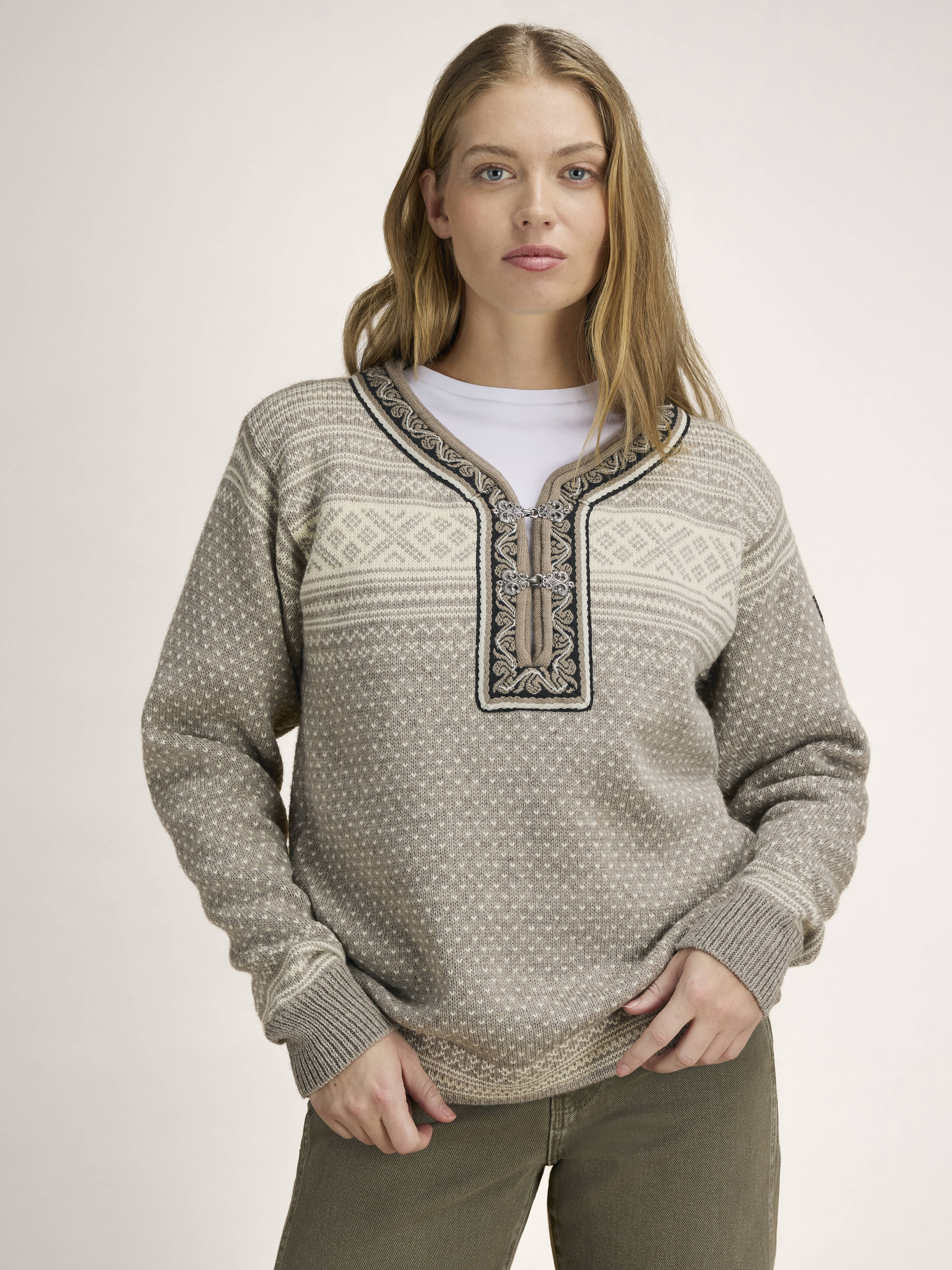 Setesdal genser Naturlig Offwhite / Beige