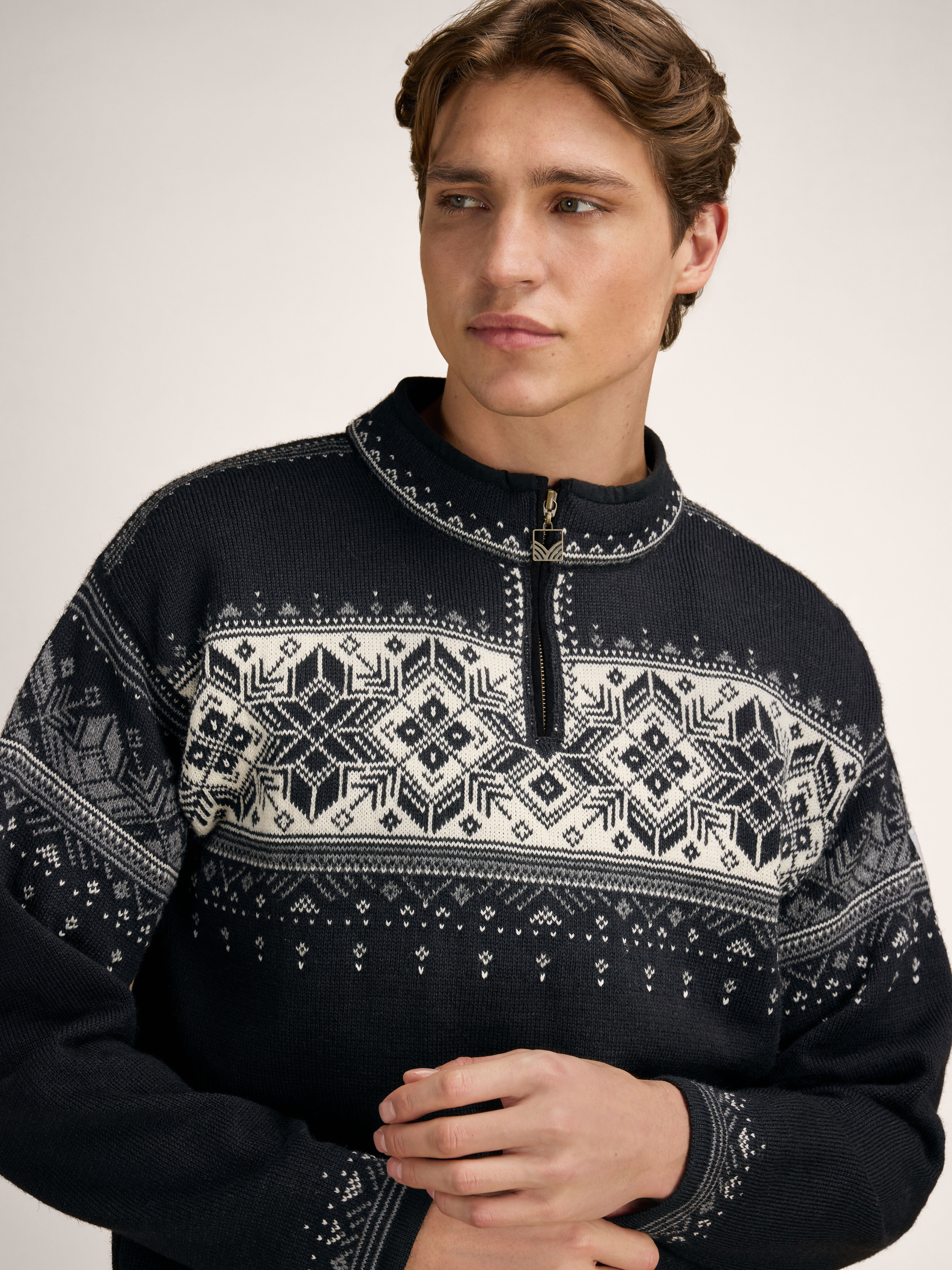 Blyfjell ullgenser unisex Sort