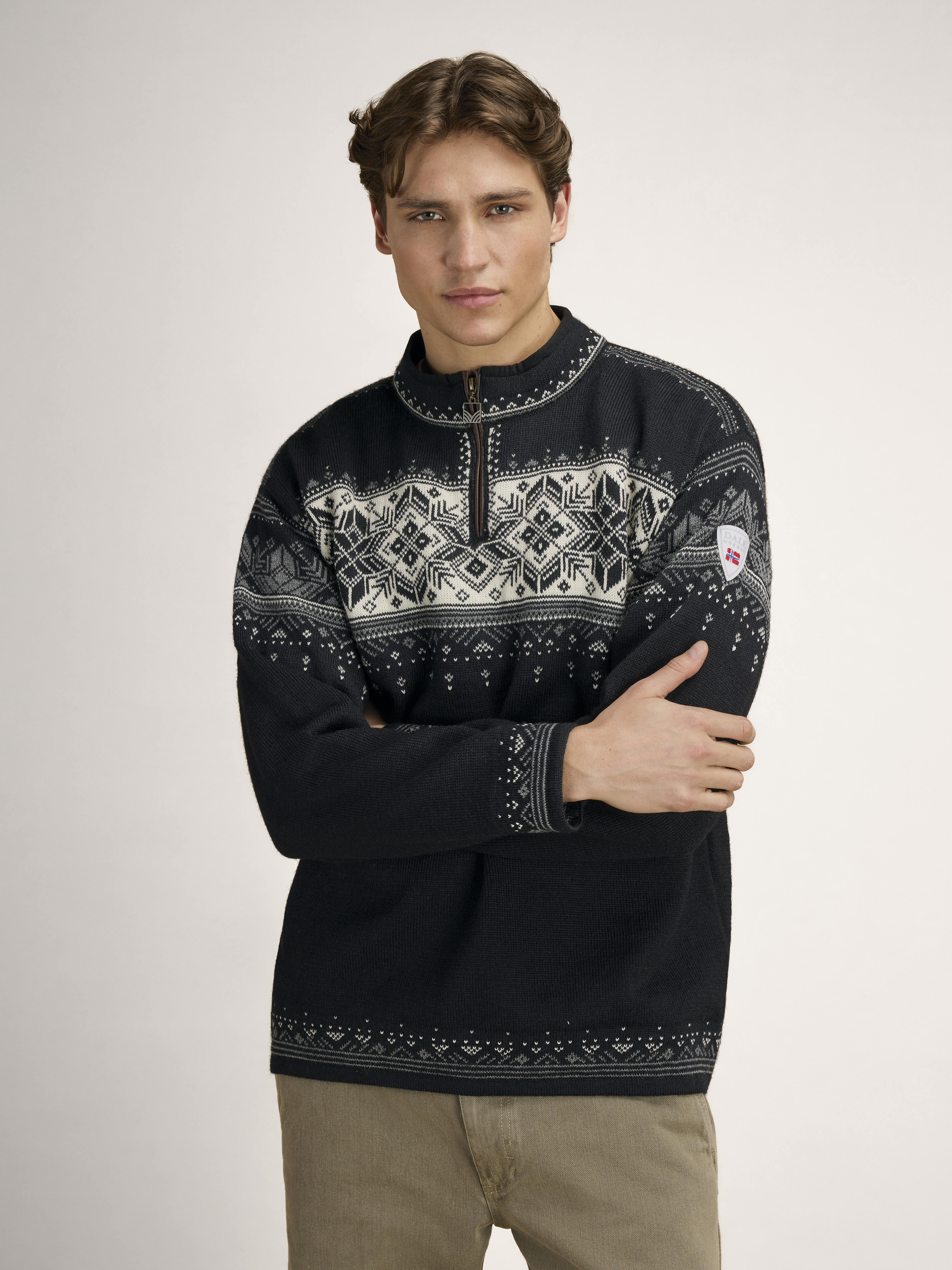 Blyfjell ullgenser unisex Sort